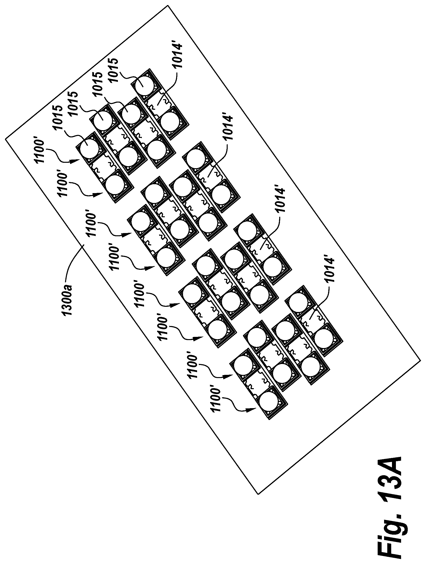 Patent US12107349 Figure 19 – Wireless communication systems having patch-type antenna arrays therein that support large scan angle radiation