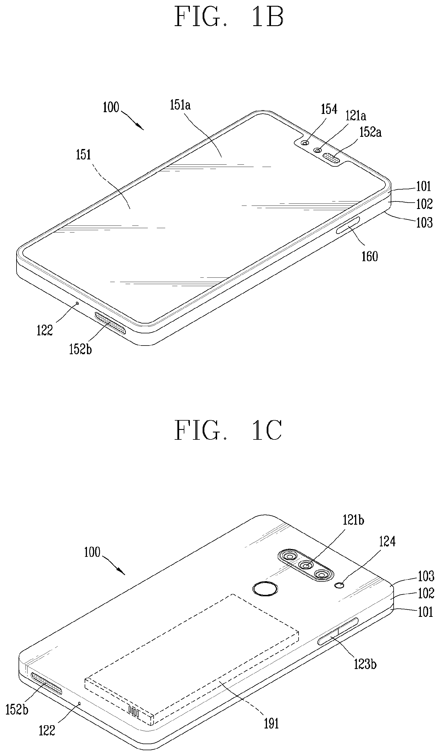 Patent US12107350 Figure 2 – Electronic device having 5G antenna