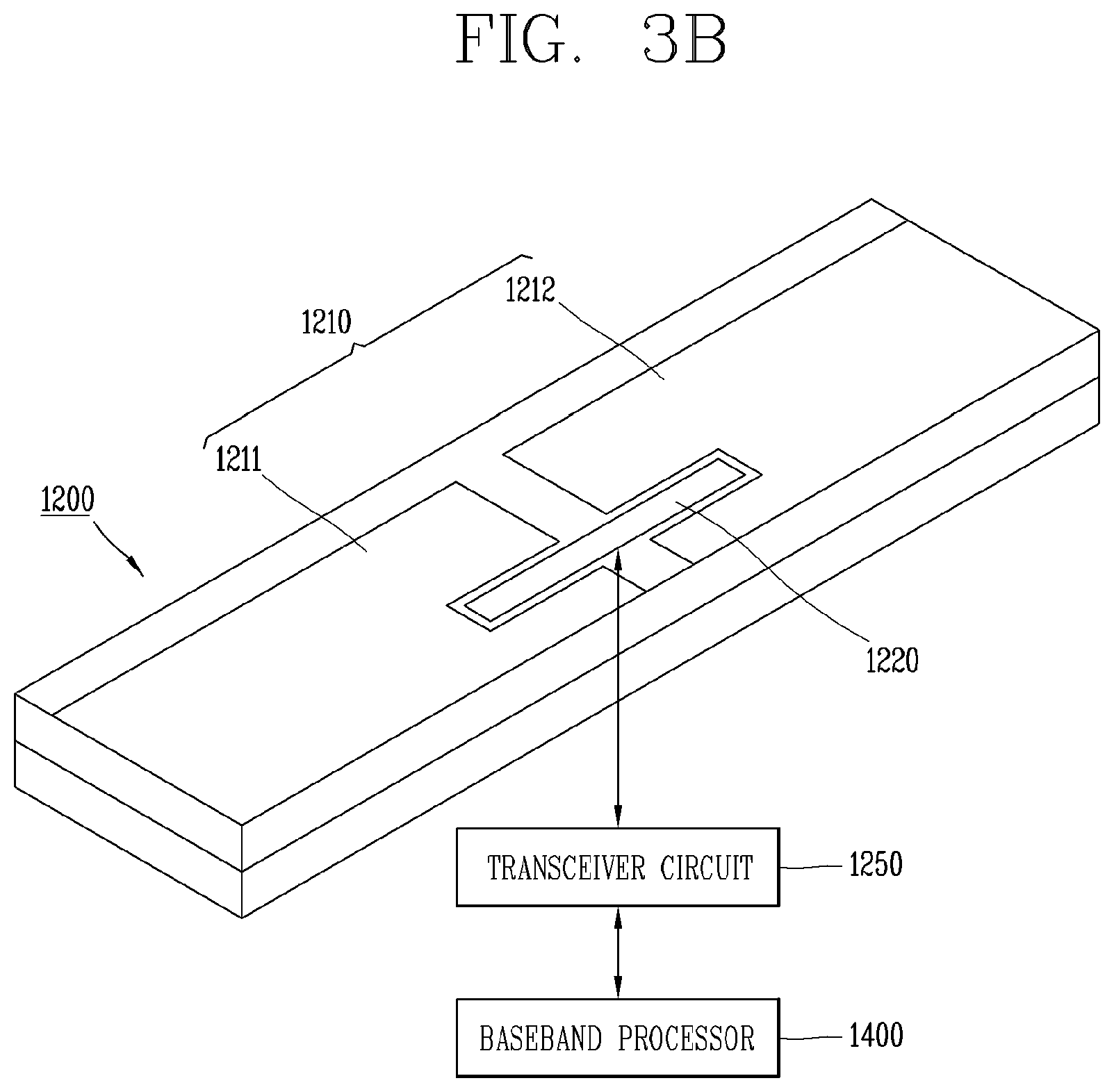 Patent US12107350 Figure 6 – Electronic device having 5G antenna