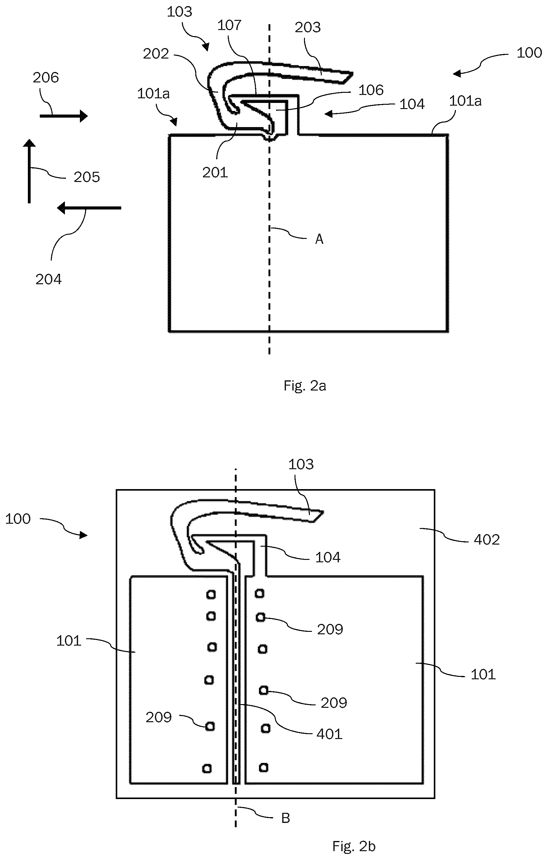 Patent US12107352 Figure 2 – Antenna for sending and/or receiving electromagnetic signals