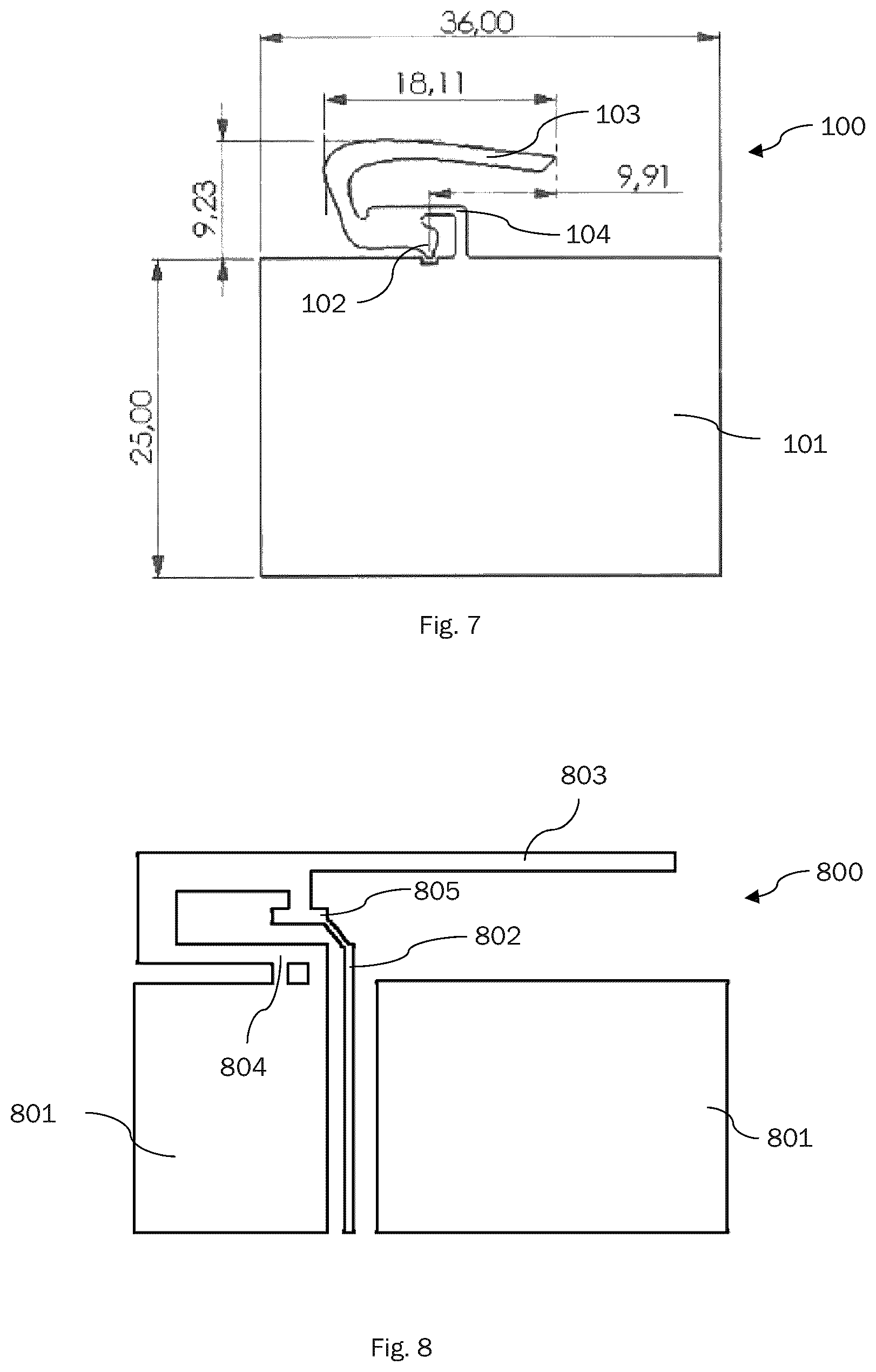 Patent US12107352 Figure 5 – Antenna for sending and/or receiving electromagnetic signals