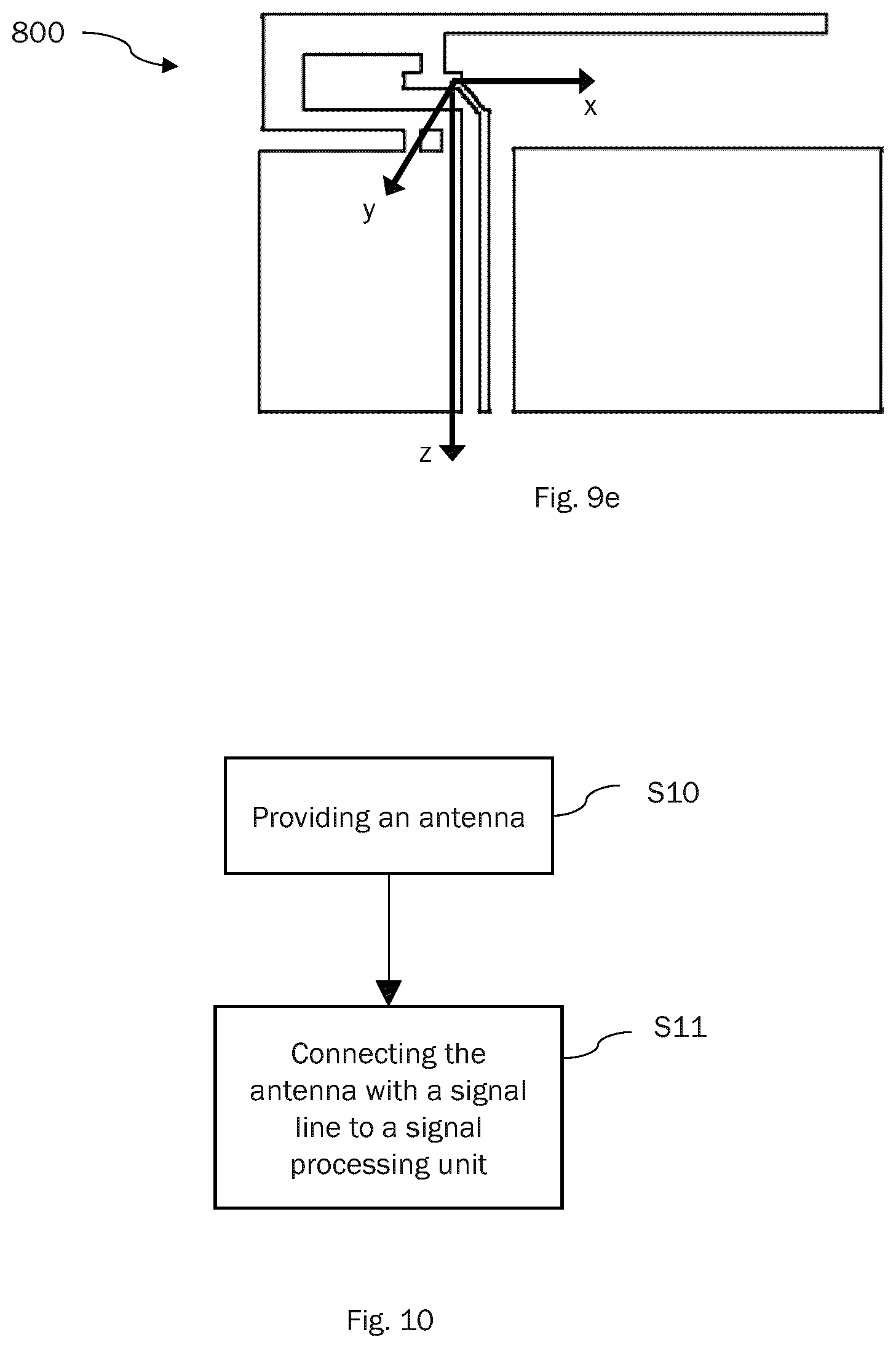Patent US12107352 Figure 8 – Antenna for sending and/or receiving electromagnetic signals