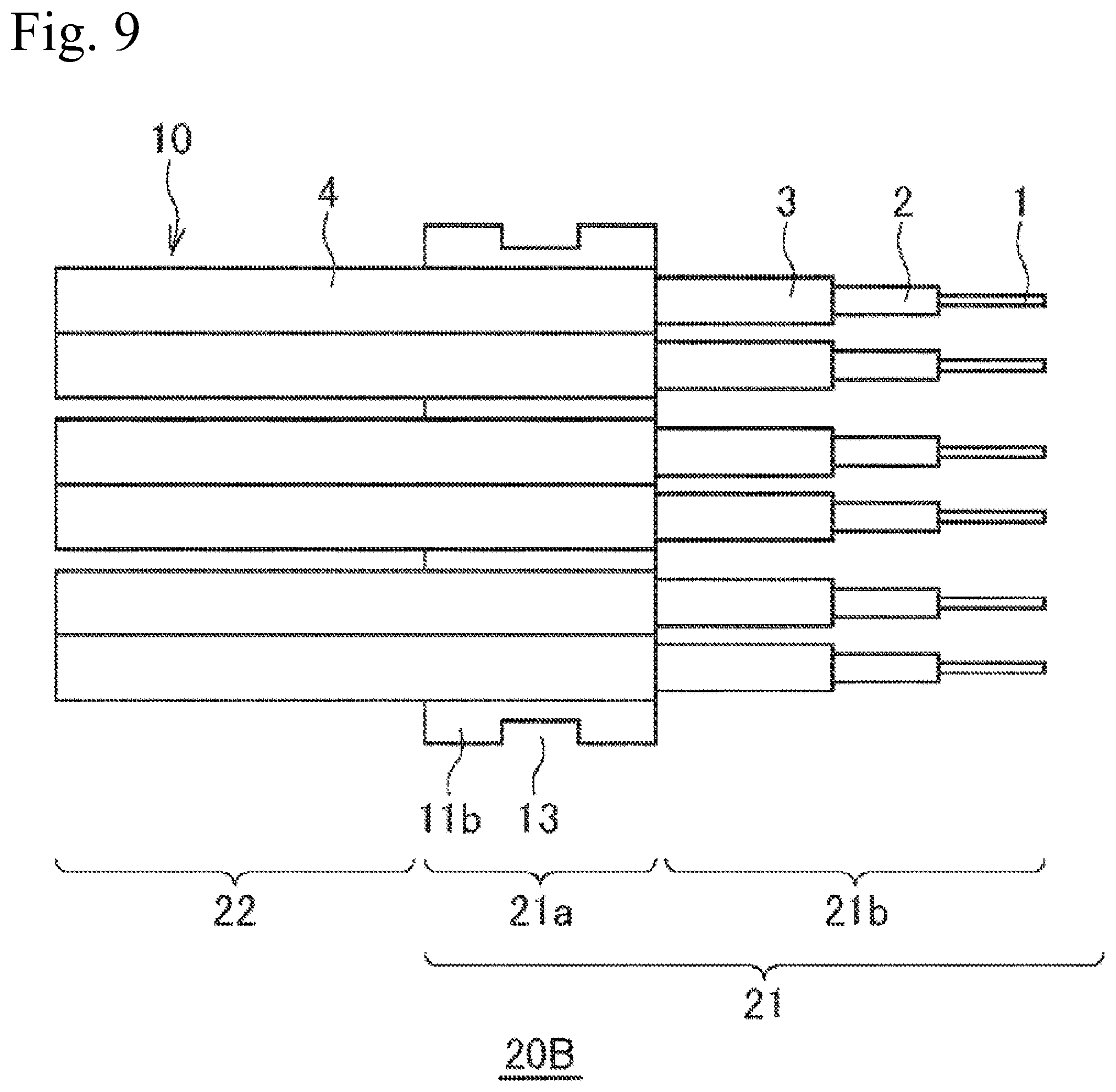 Patent US12107354 Figure 6 – Coaxial flat cable