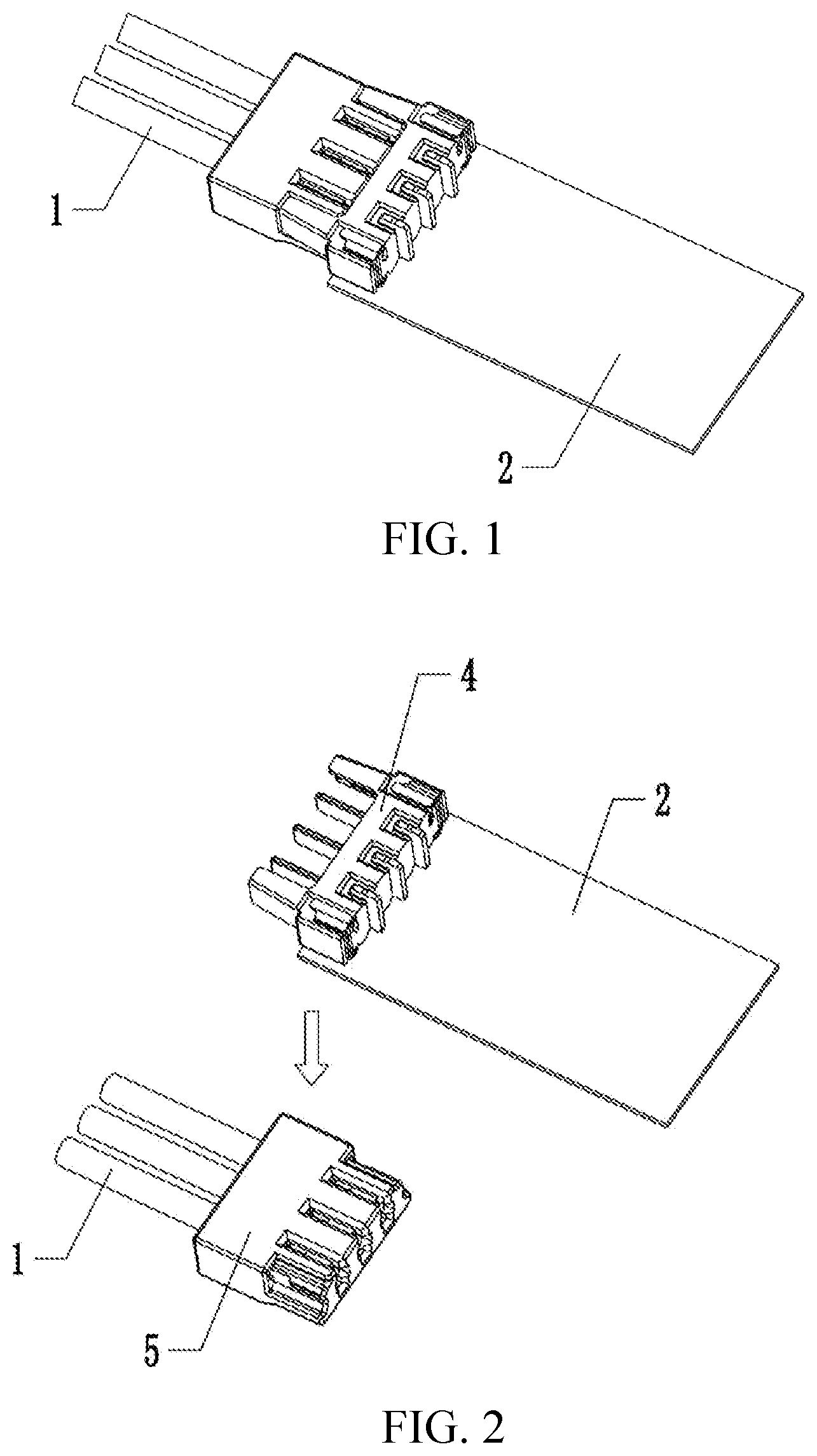 Patent US12107355 Figure 1 – Pluggable connector