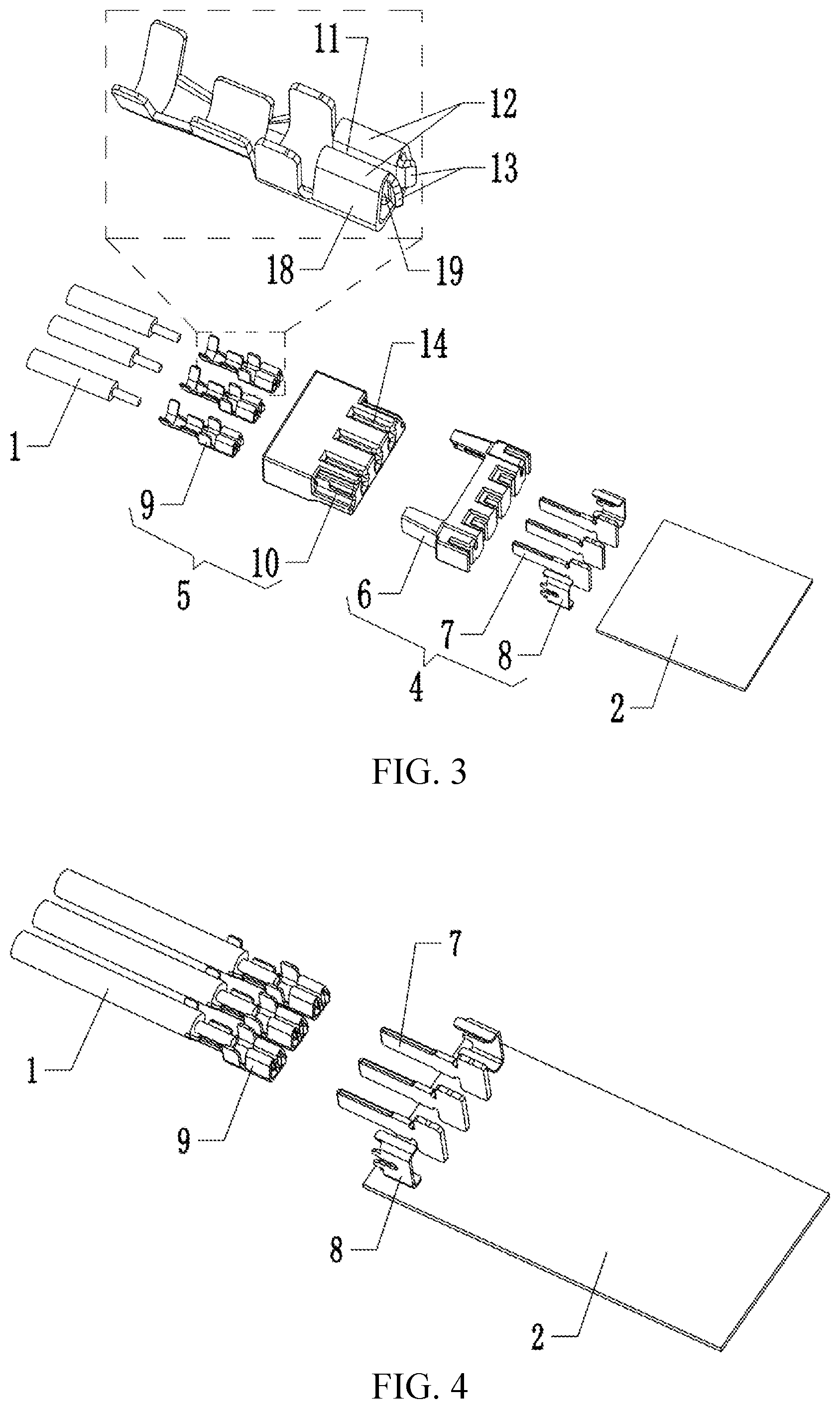Patent US12107355 Figure 2 – Pluggable connector