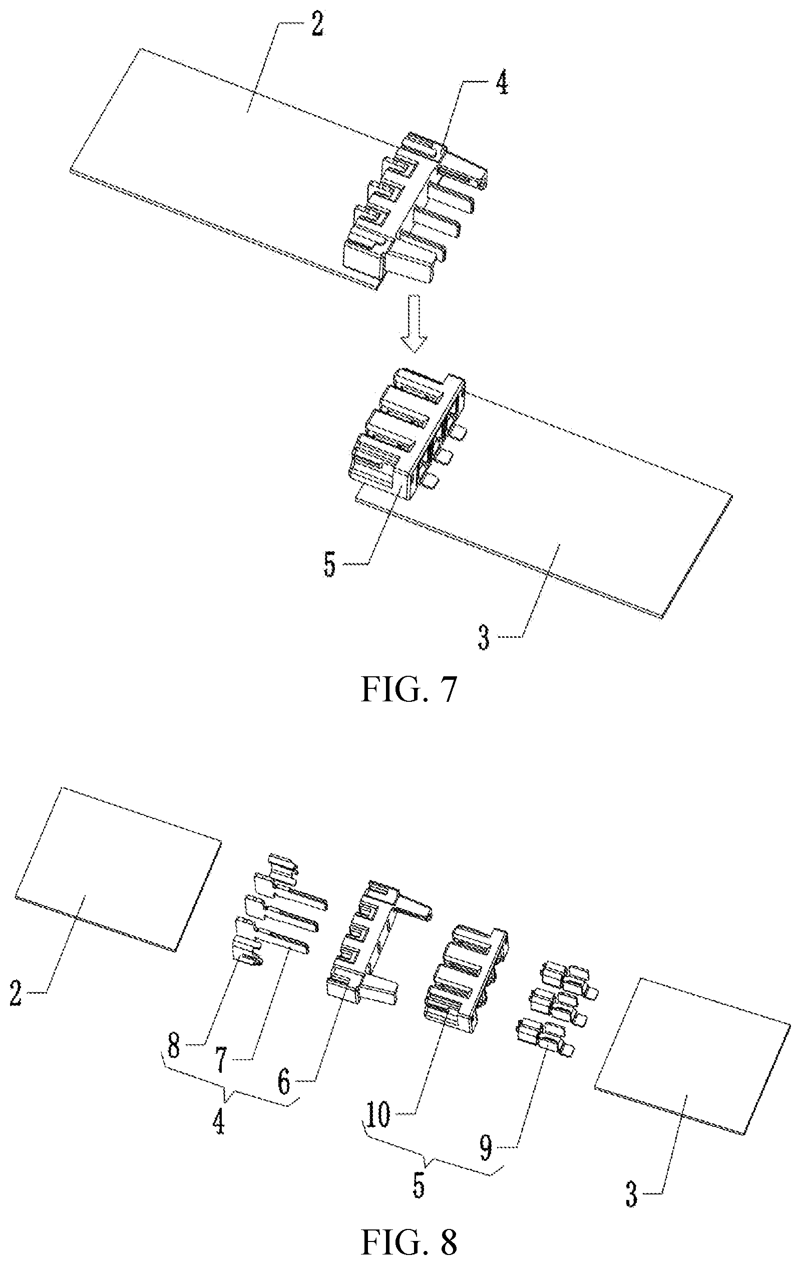 Patent US12107355 Figure 4 – Pluggable connector