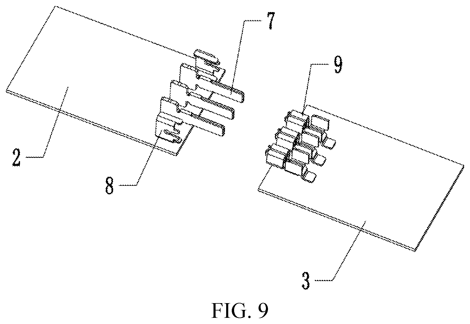 Patent US12107355 Figure 5 – Pluggable connector