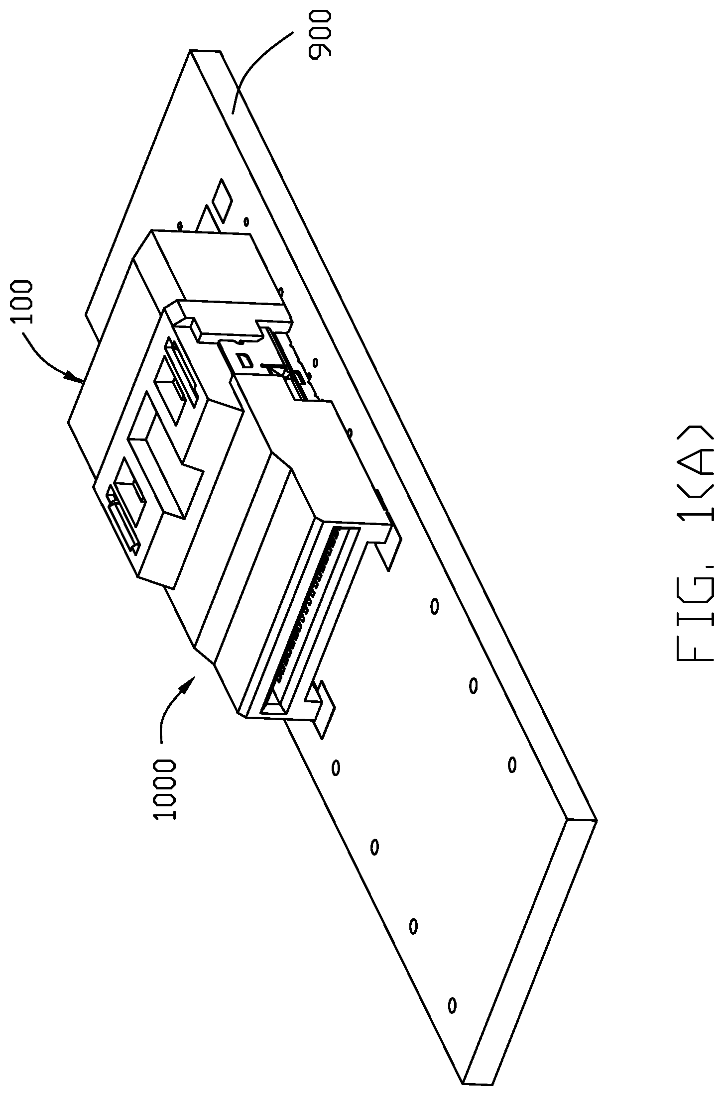 Patent US12107356 Figure 1 – Electrical connector assembly