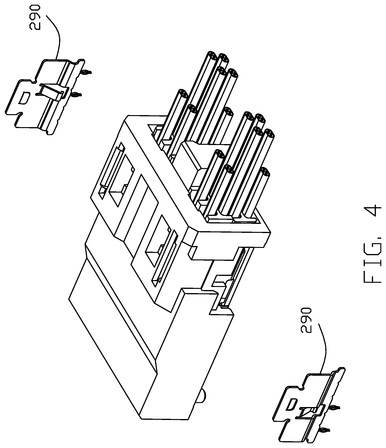 Patent US12107356 Figure 8 – Electrical connector assembly