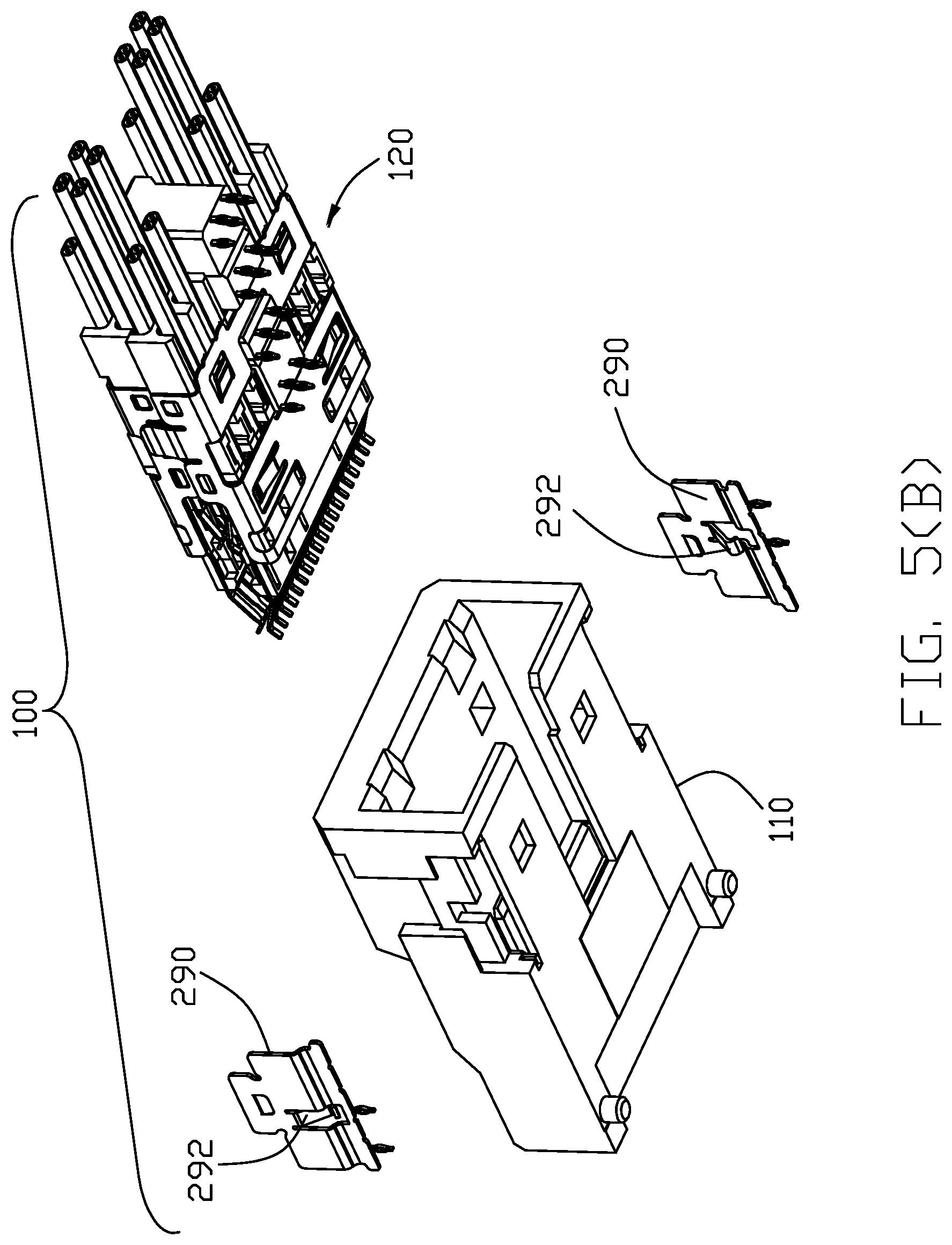 Patent US12107356 Figure 10 – Electrical connector assembly