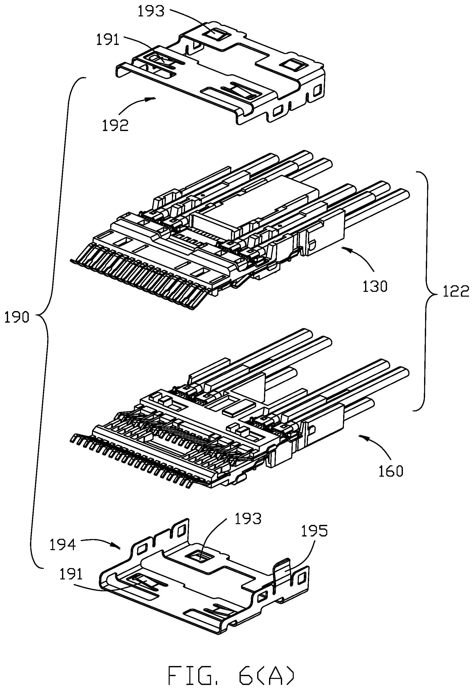 Patent US12107356 Figure 11 – Electrical connector assembly