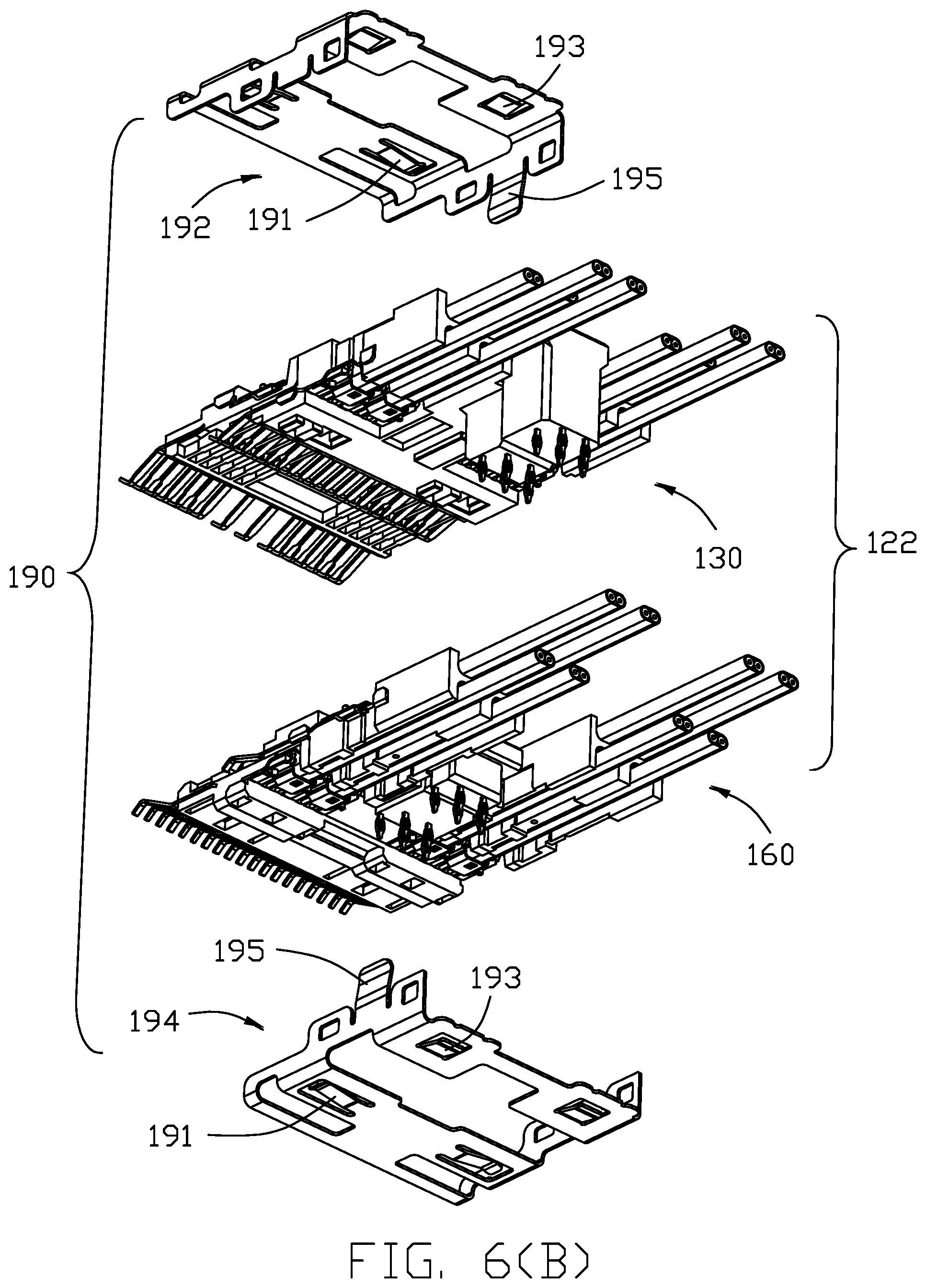 Patent US12107356 Figure 12 – Electrical connector assembly