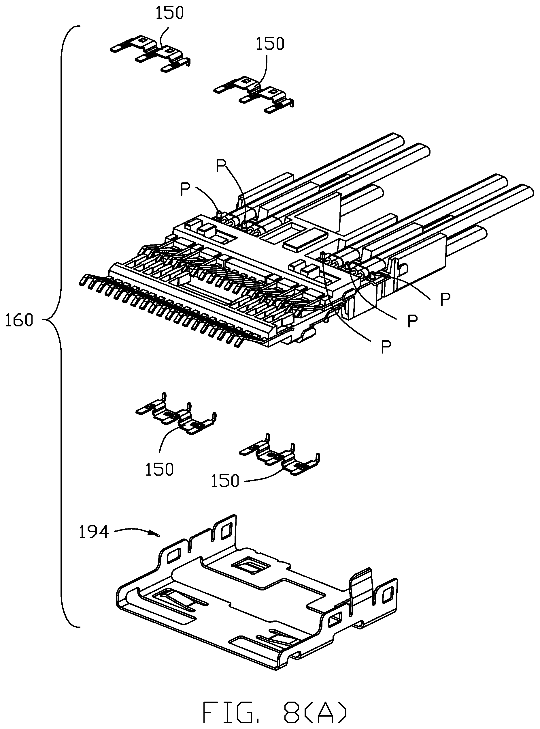 Patent US12107356 Figure 16 – Electrical connector assembly