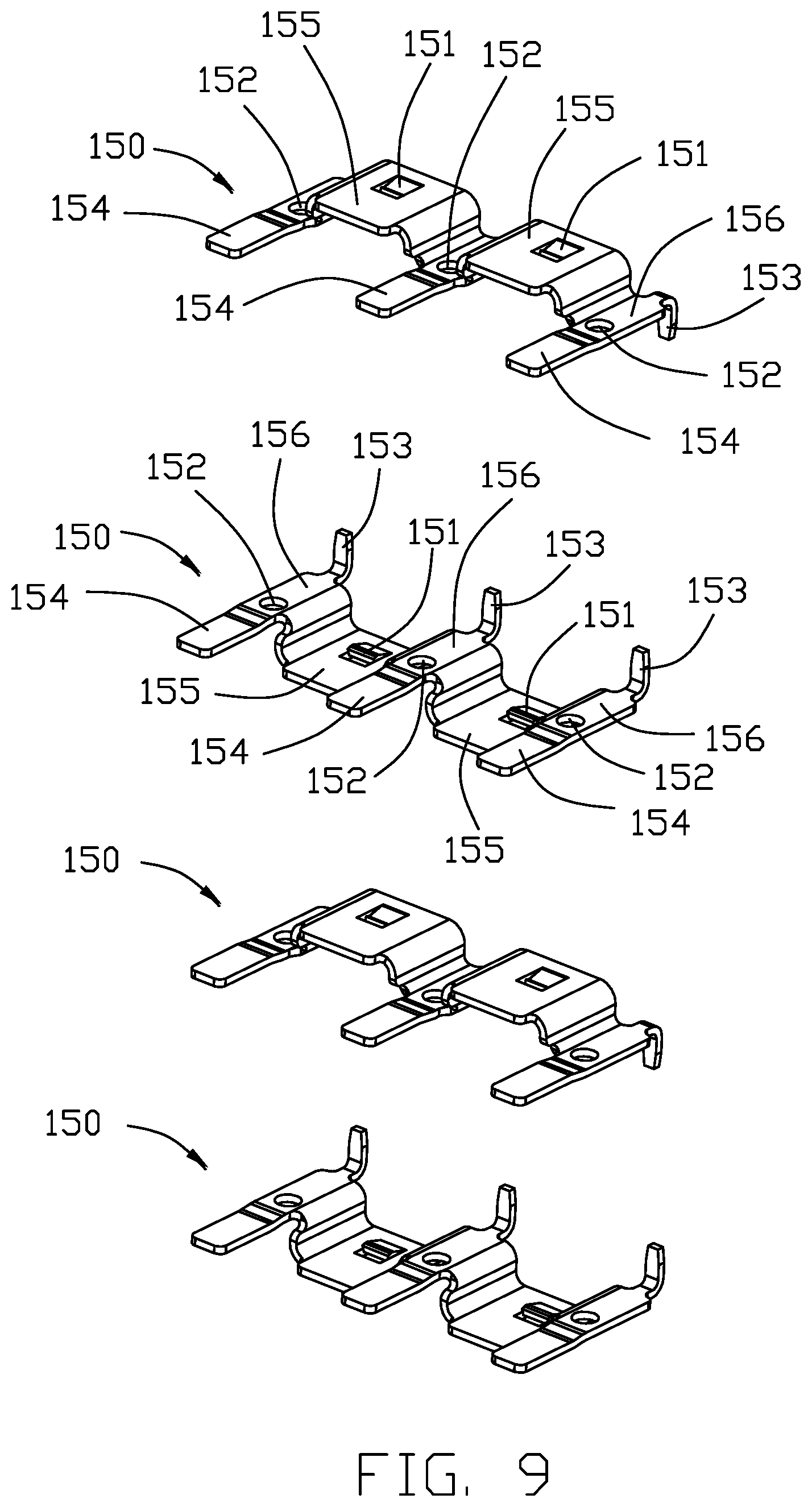 Patent US12107356 Figure 18 – Electrical connector assembly