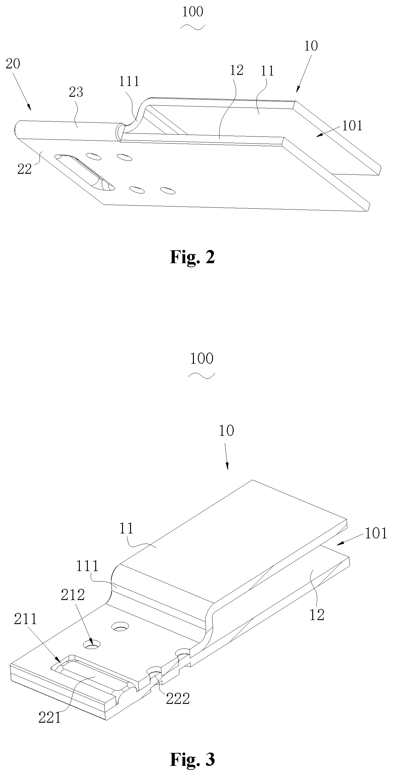 Patent US12107359 Figure 2 – Terminal body, connection terminal and sheet material for manufacturing terminal body
