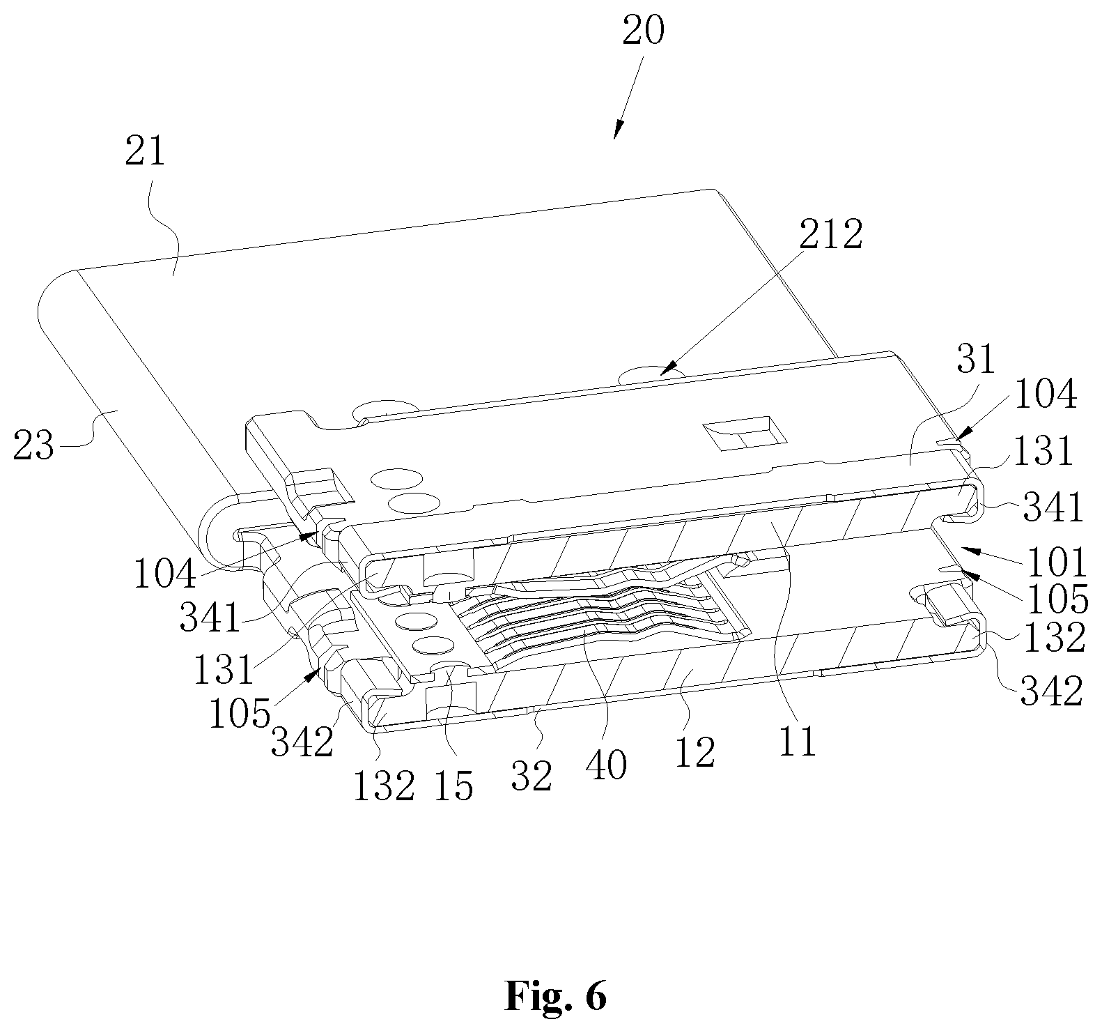 Patent US12107359 Figure 4 – Terminal body, connection terminal and sheet material for manufacturing terminal body