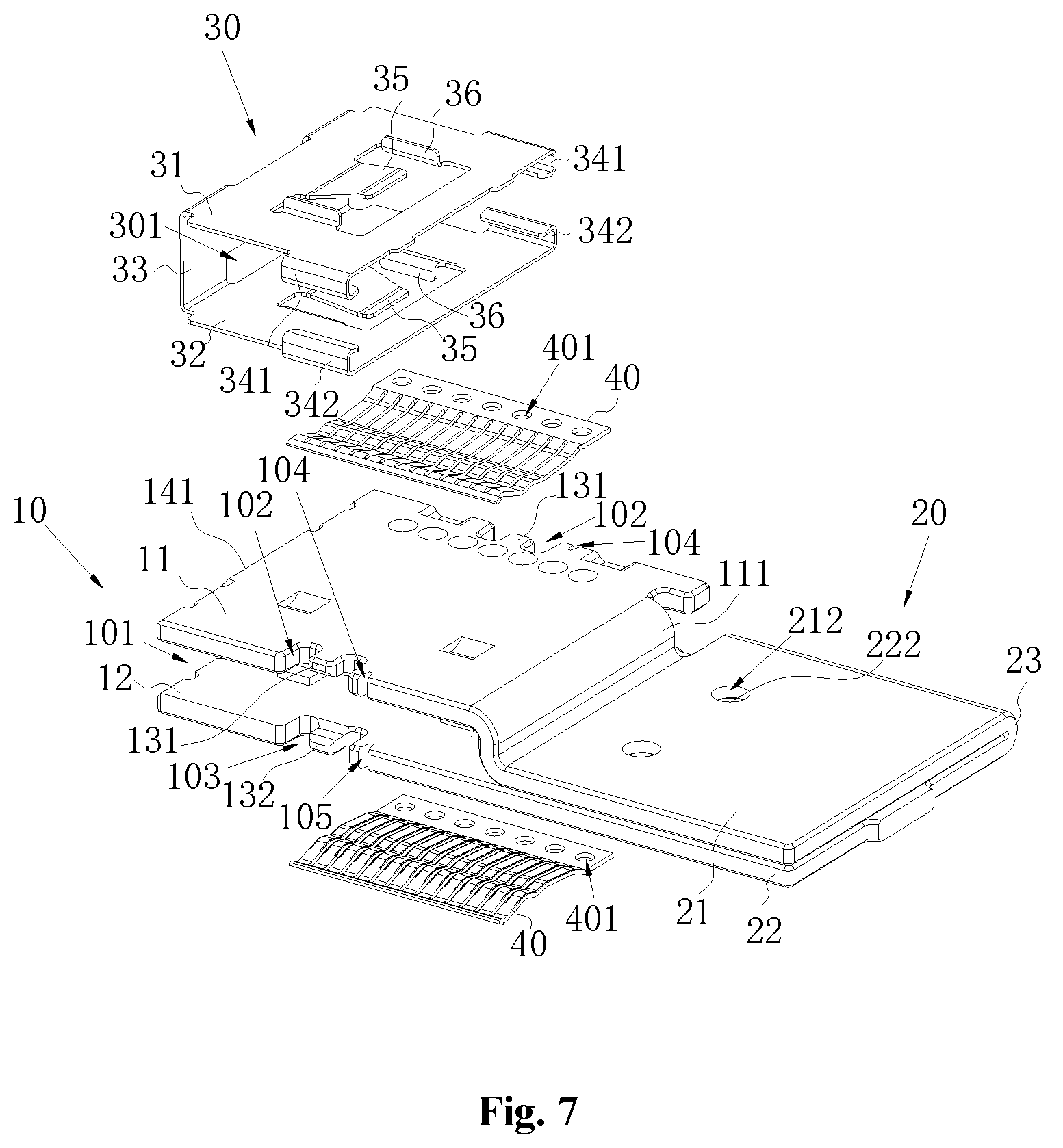 Patent US12107359 Figure 5 – Terminal body, connection terminal and sheet material for manufacturing terminal body