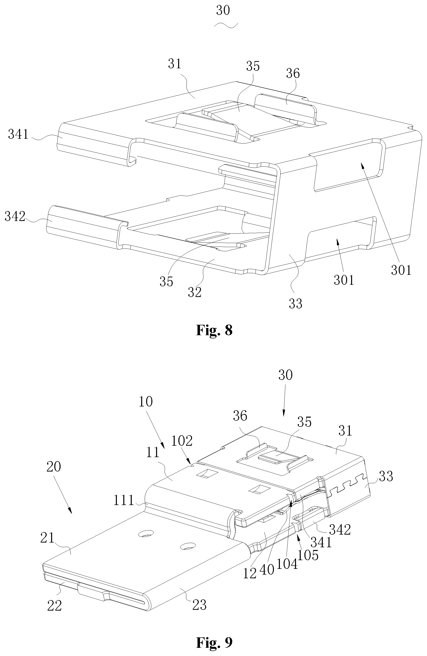 Patent US12107359 Figure 6 – Terminal body, connection terminal and sheet material for manufacturing terminal body
