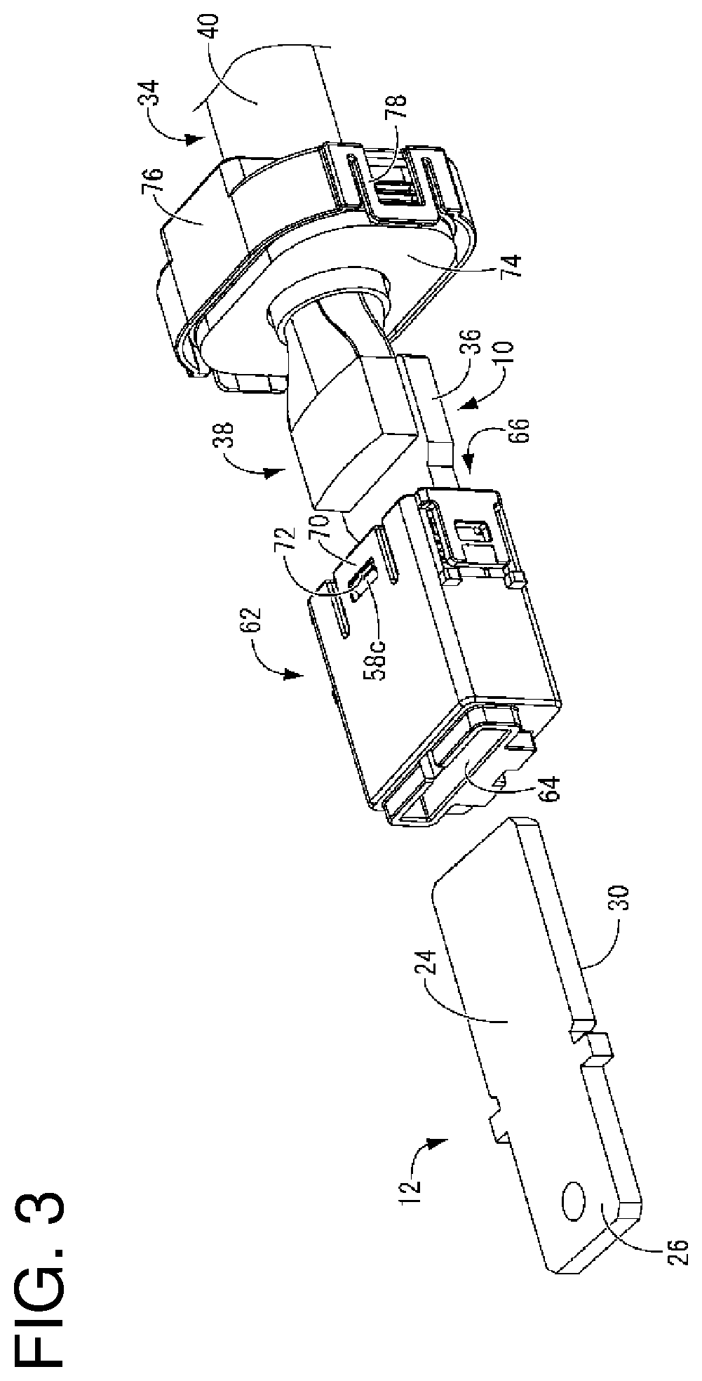 Patent US12107360 Figure 3 – Terminal connection structure