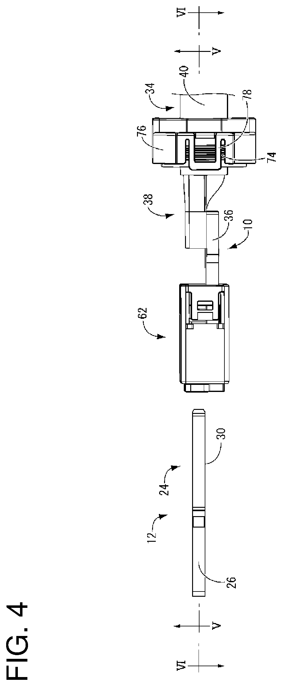 Patent US12107360 Figure 4 – Terminal connection structure