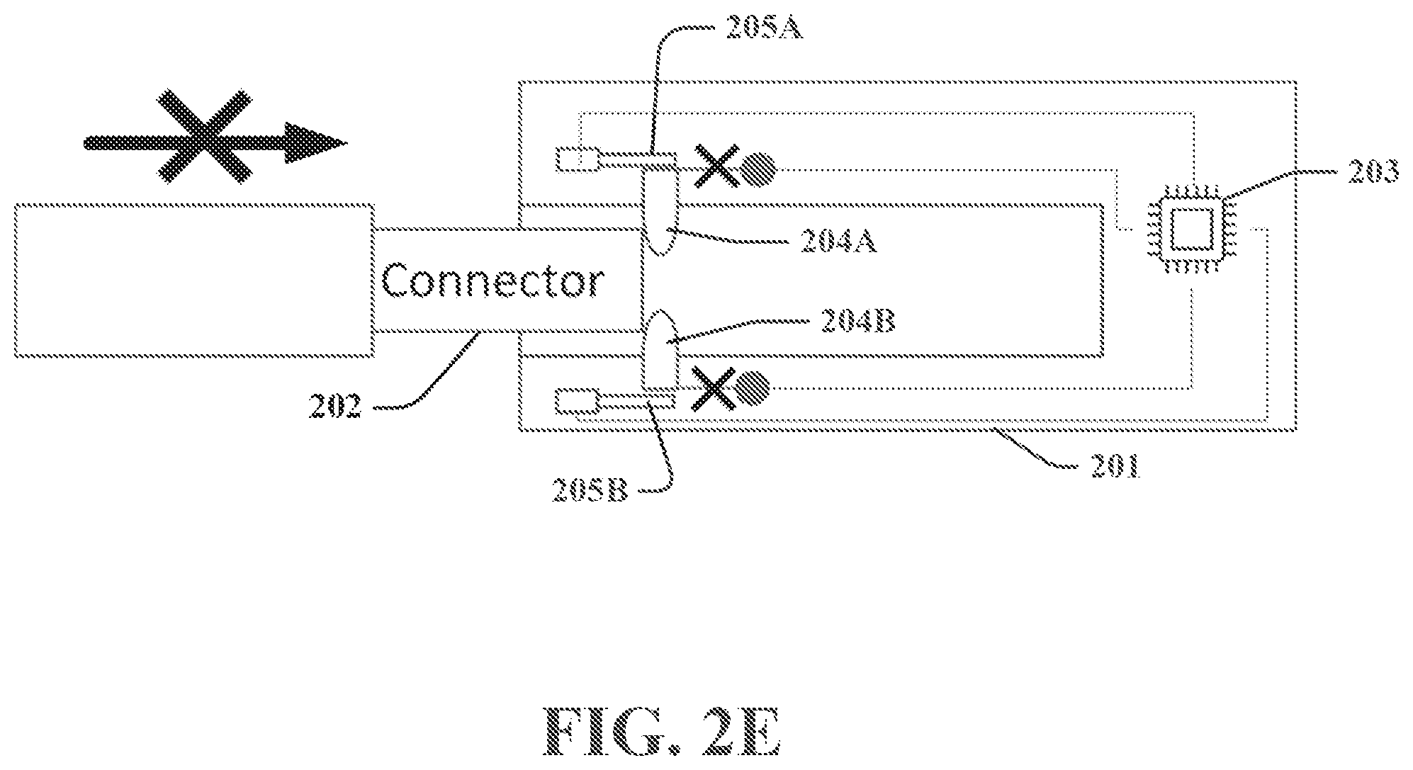 Patent US12107361 Figure 3 – Securable computer data cables and ports