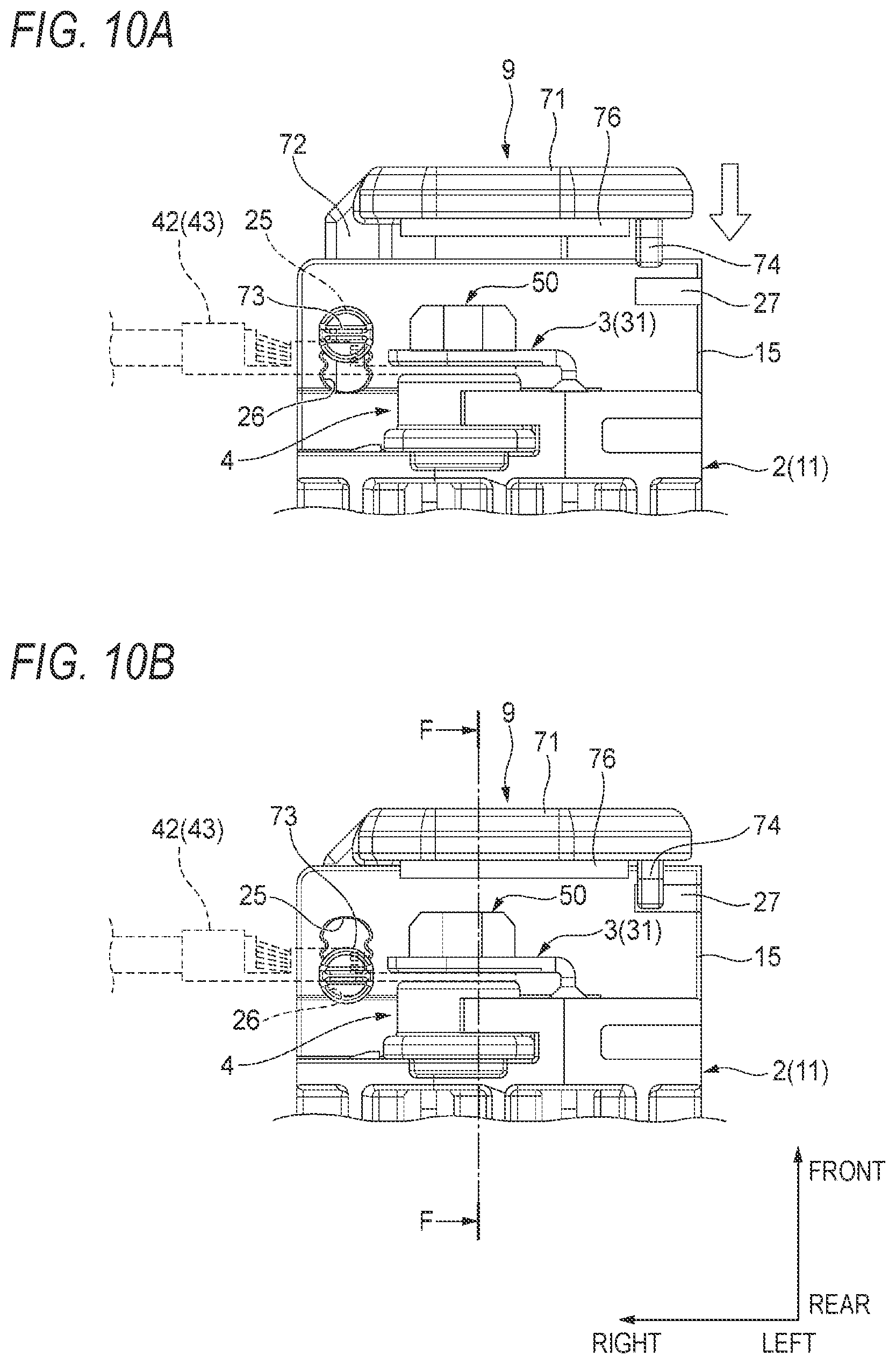 Patent US12107362 Figure 10 – Connector and holding structure of electric wire with terminal