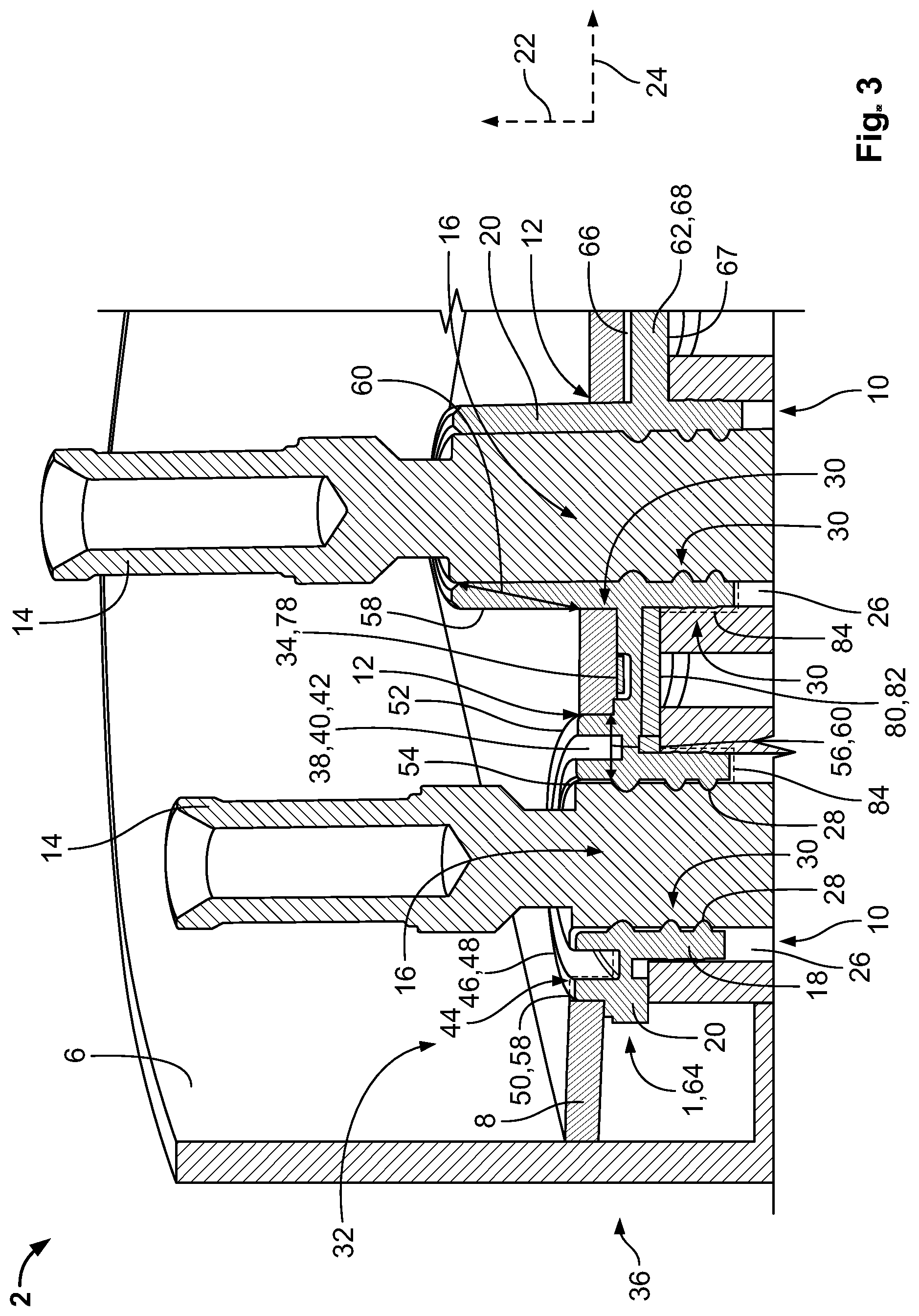 Patent US12107363 Figure 3 – Seal for an electrical plug connector as well as electrical plug connector and electrical plug connection assembly with such a seal