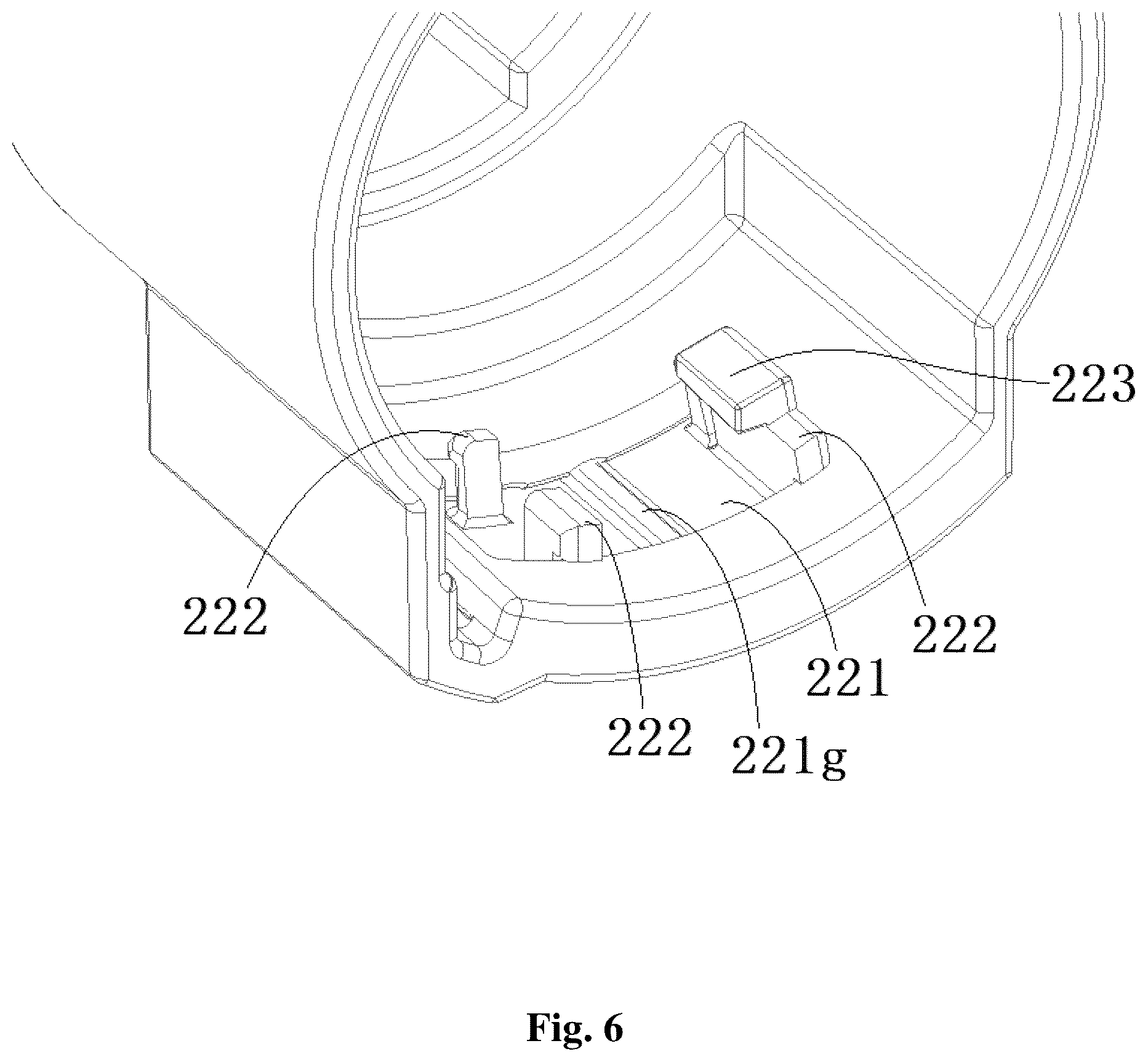Patent US12107366 Figure 8 – Connector and connector assembly