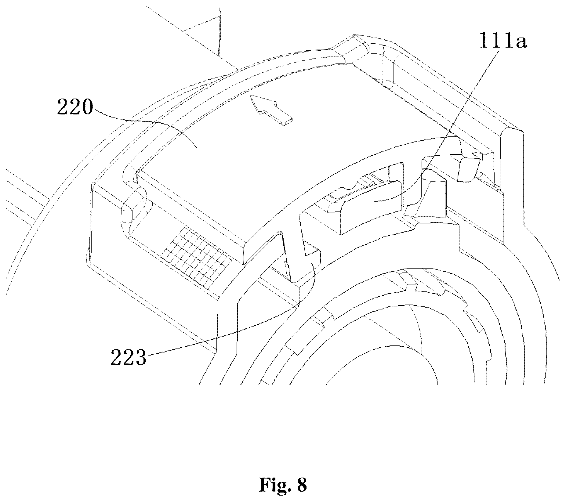 Patent US12107366 Figure 10 – Connector and connector assembly