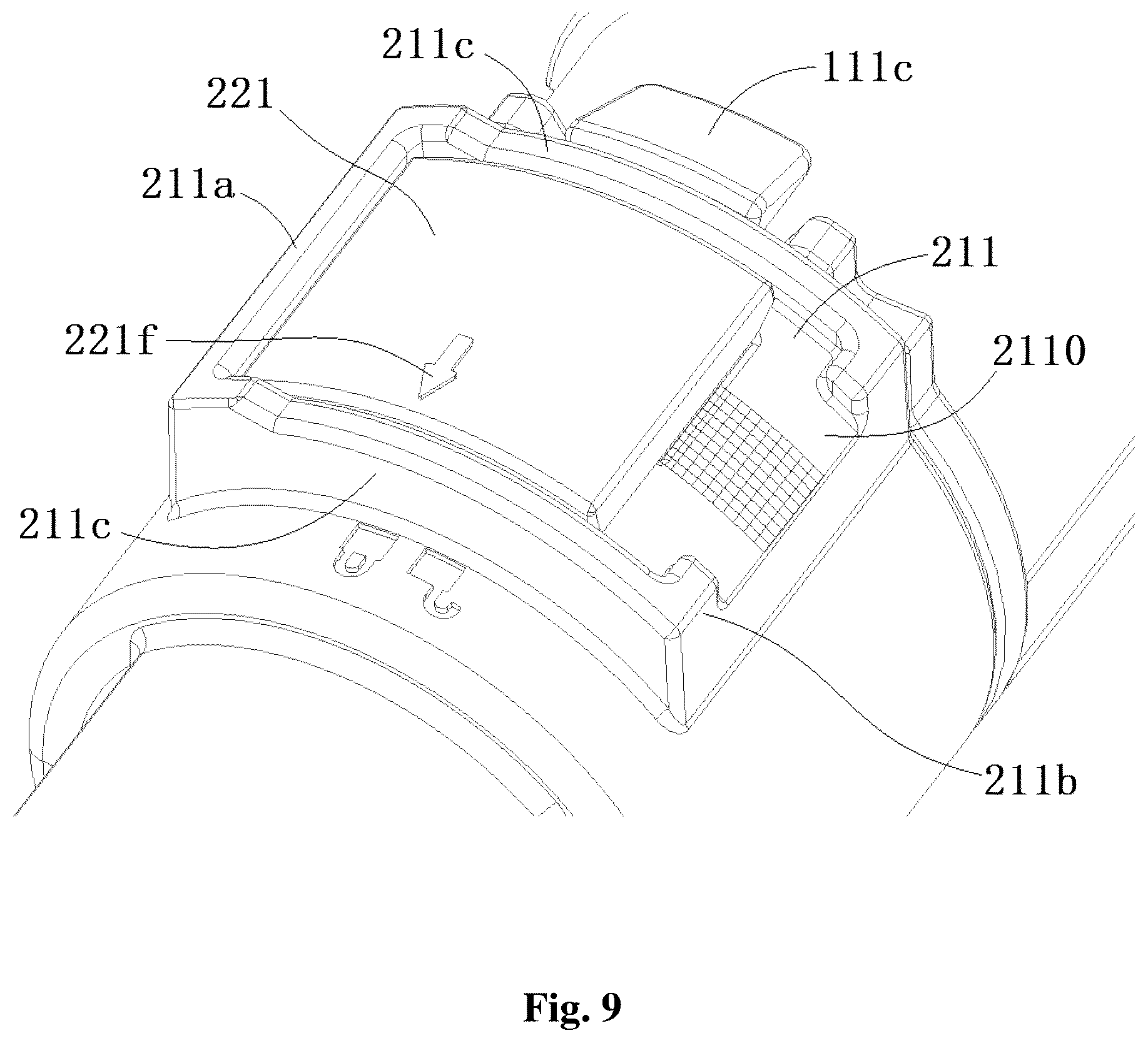 Patent US12107366 Figure 11 – Connector and connector assembly
