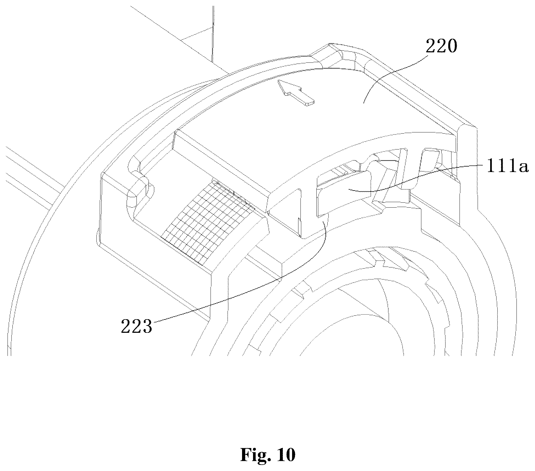 Patent US12107366 Figure 12 – Connector and connector assembly