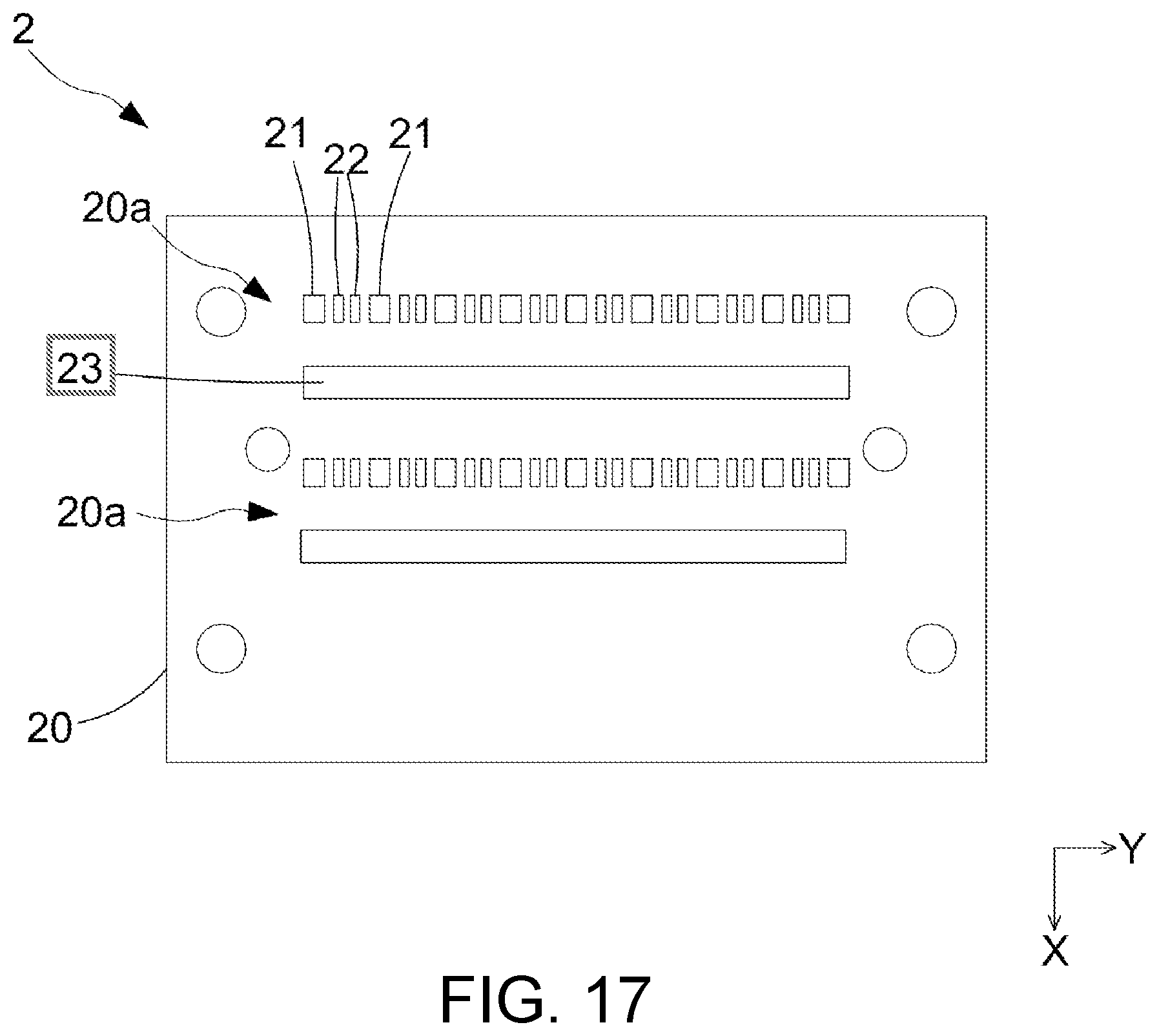 Patent US12107370 Figure 16 – Electrical connector with ground terminals and shielding ground terminals around signal terminals