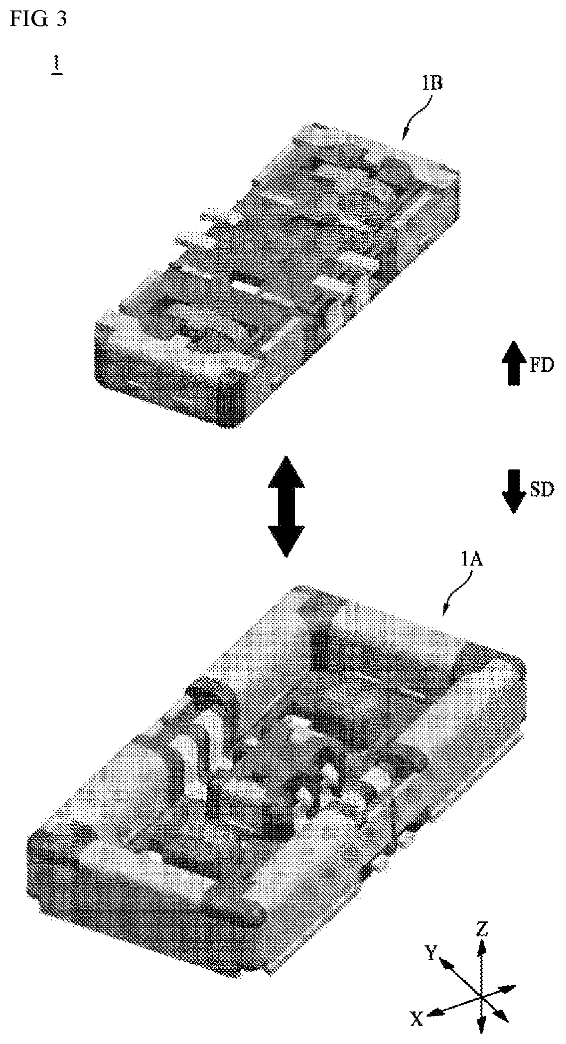 Patent US12107371 Figure 3 – Board connector