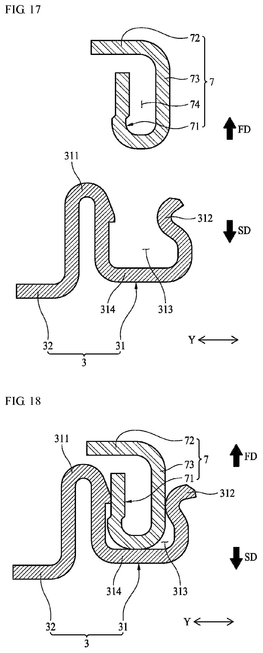 Patent US12107371 Figure 12 – Board connector