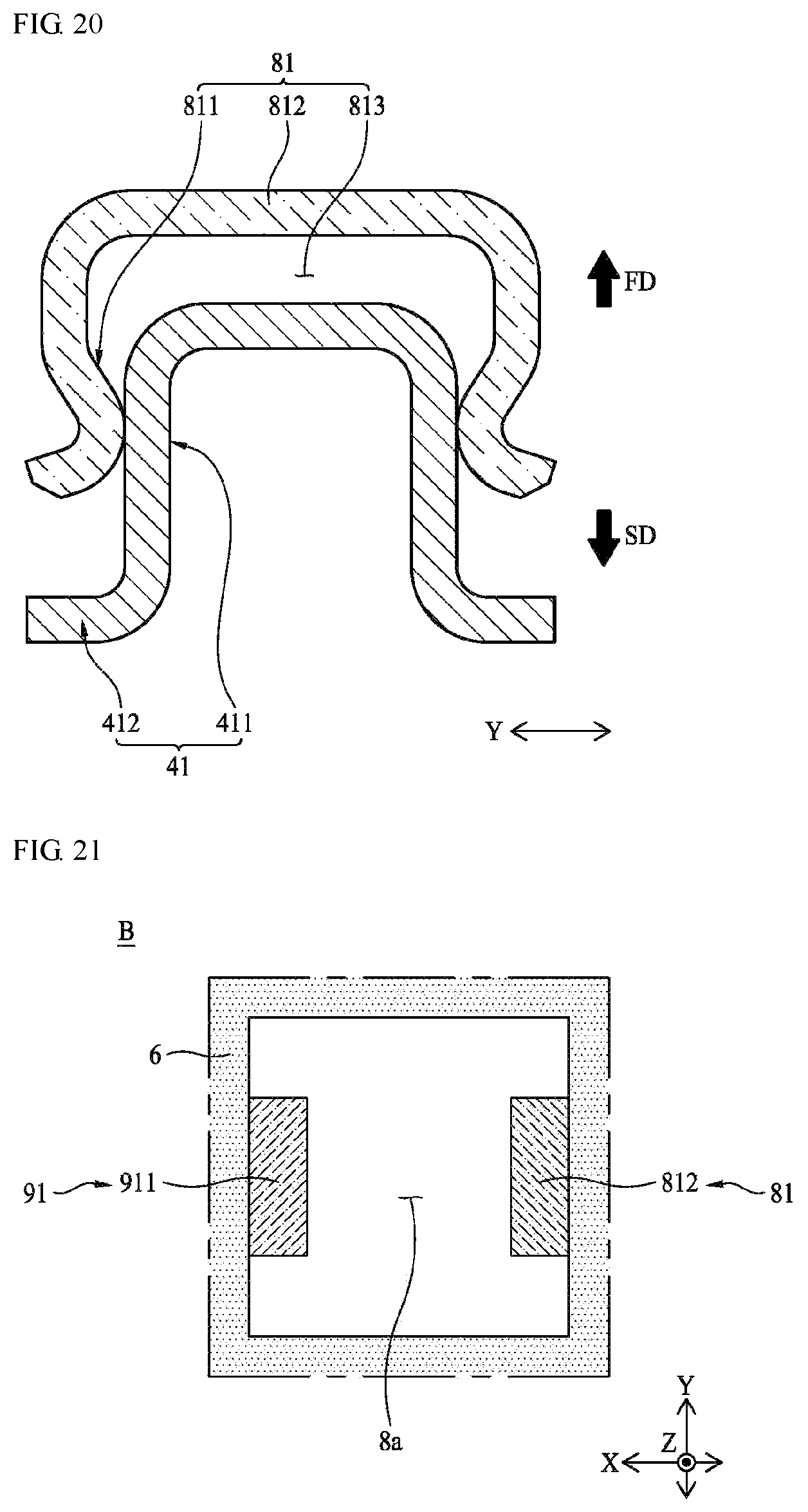 Patent US12107371 Figure 14 – Board connector