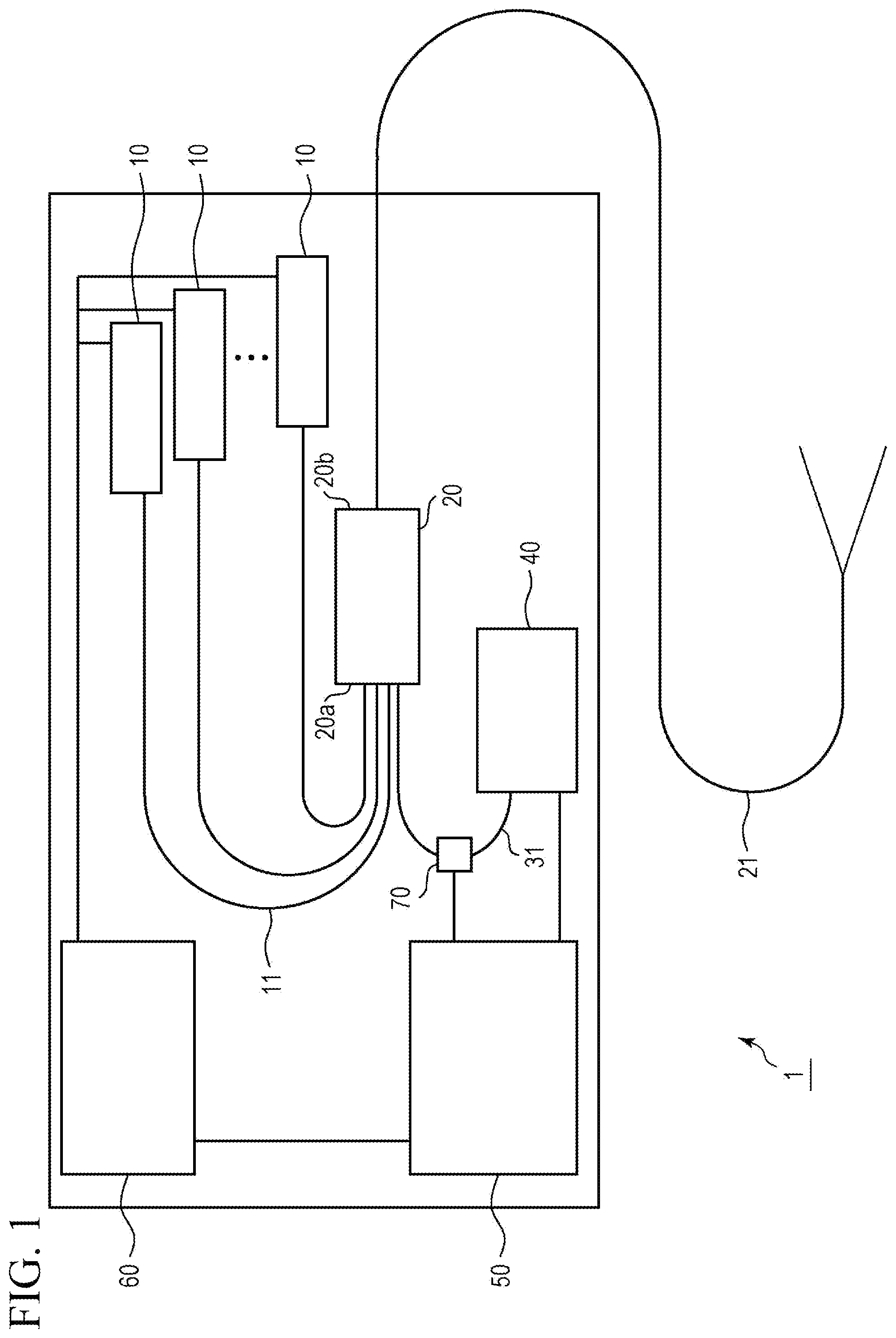 Patent US12107379 Figure 1 – Laser device