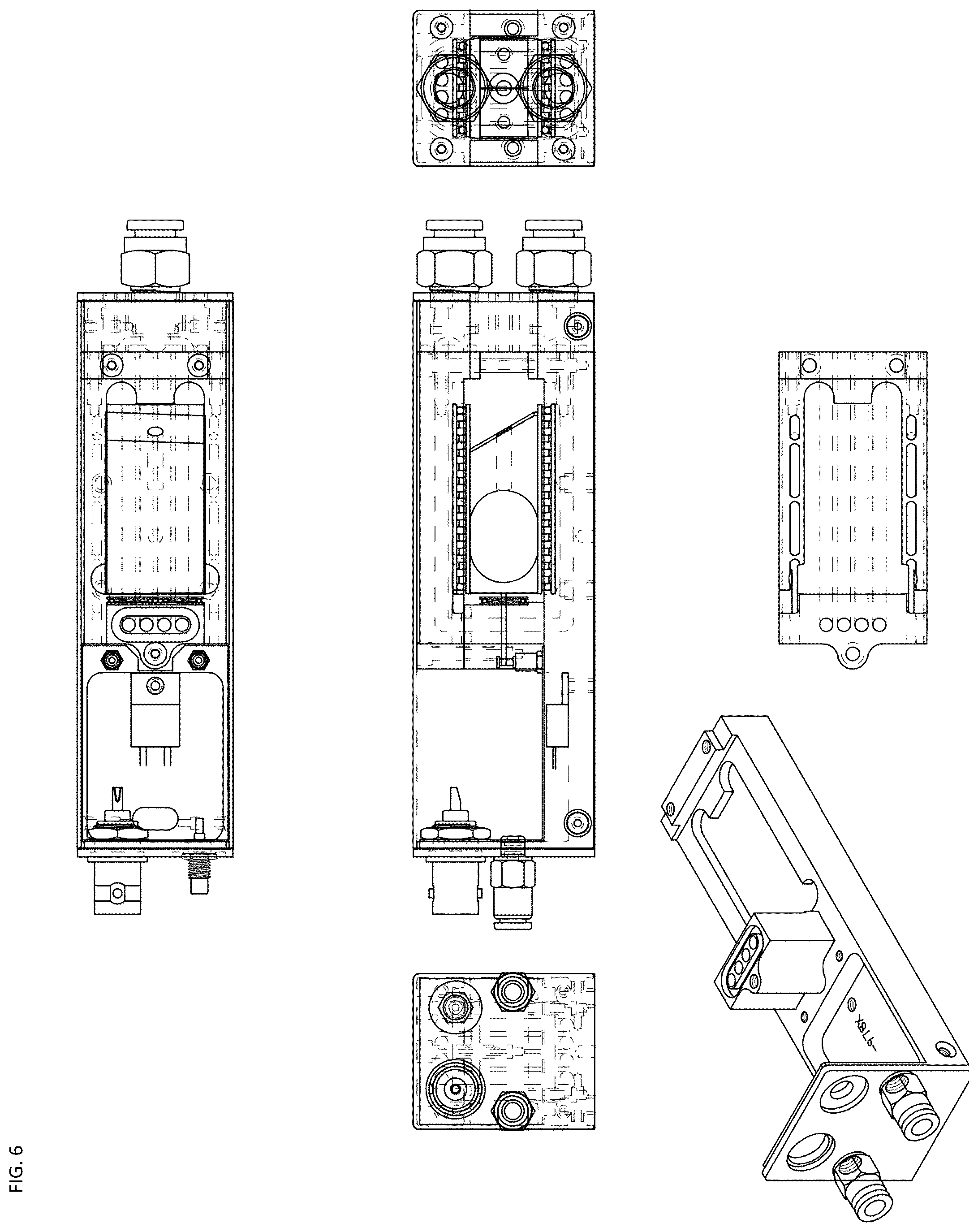 Patent US12107381 Figure 8 – Cooling system for laser field systems