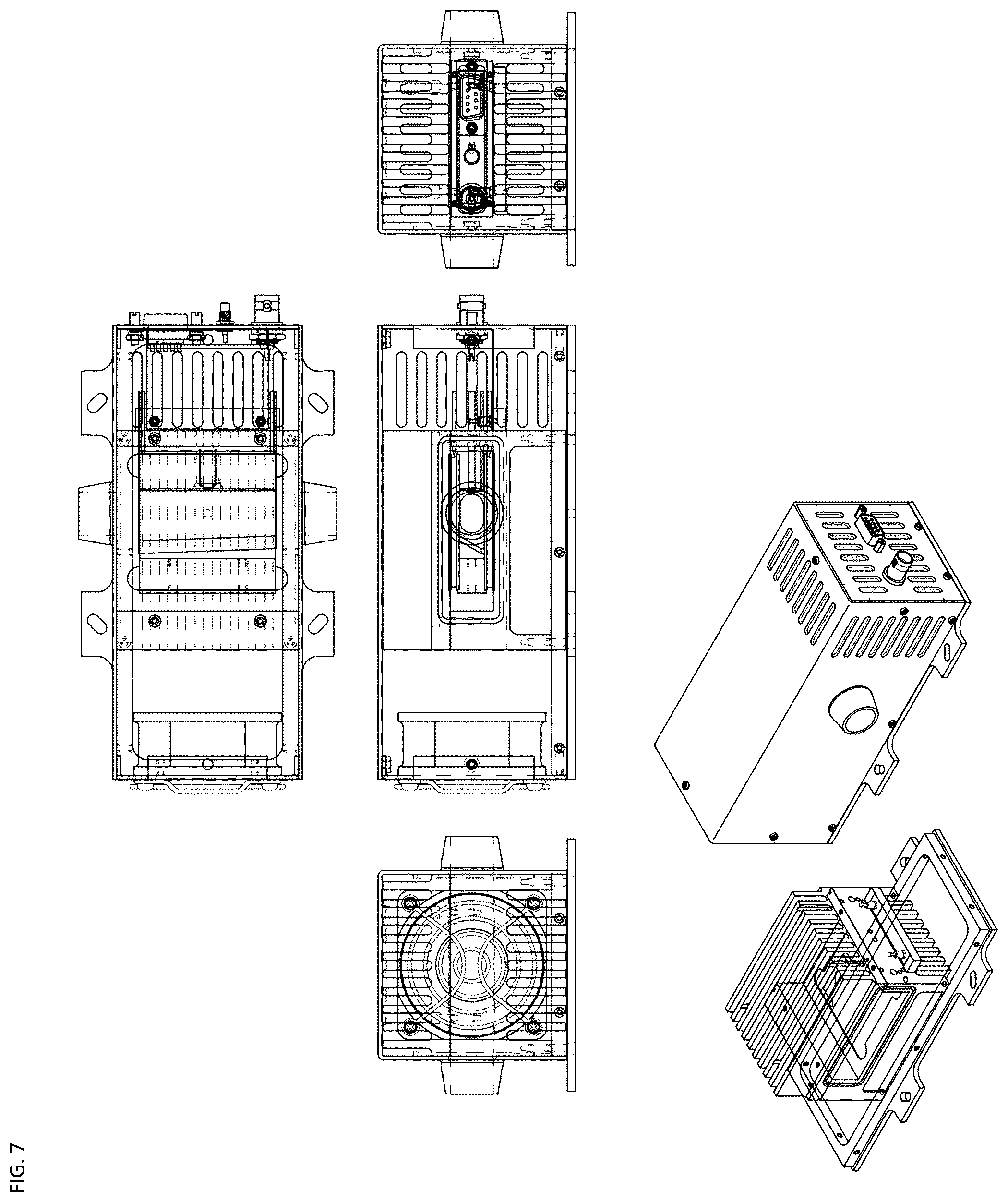 Patent US12107381 Figure 9 – Cooling system for laser field systems