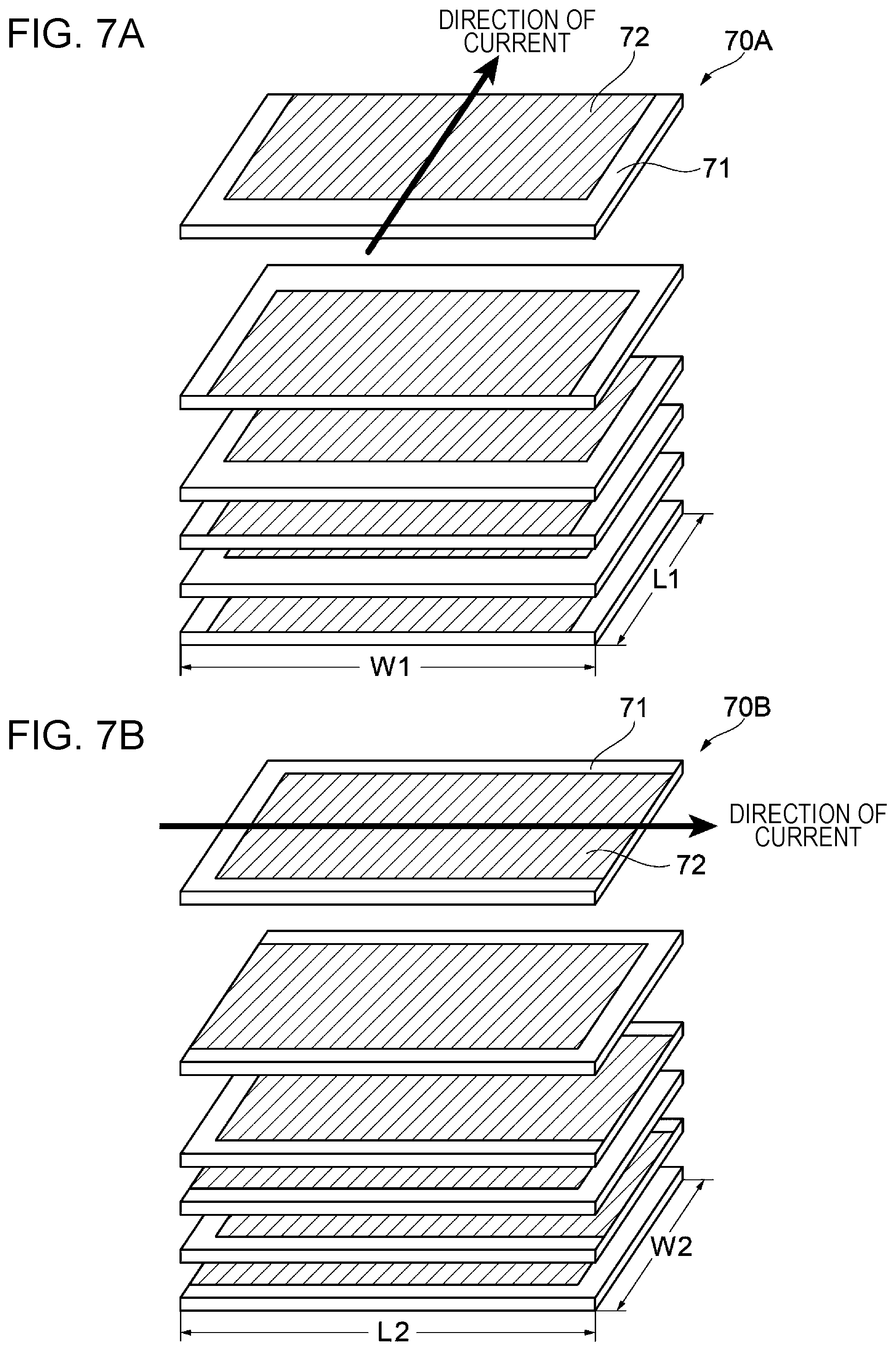 Patent US12107385 Figure 7 – Light emitting device, optical device, and measurement device