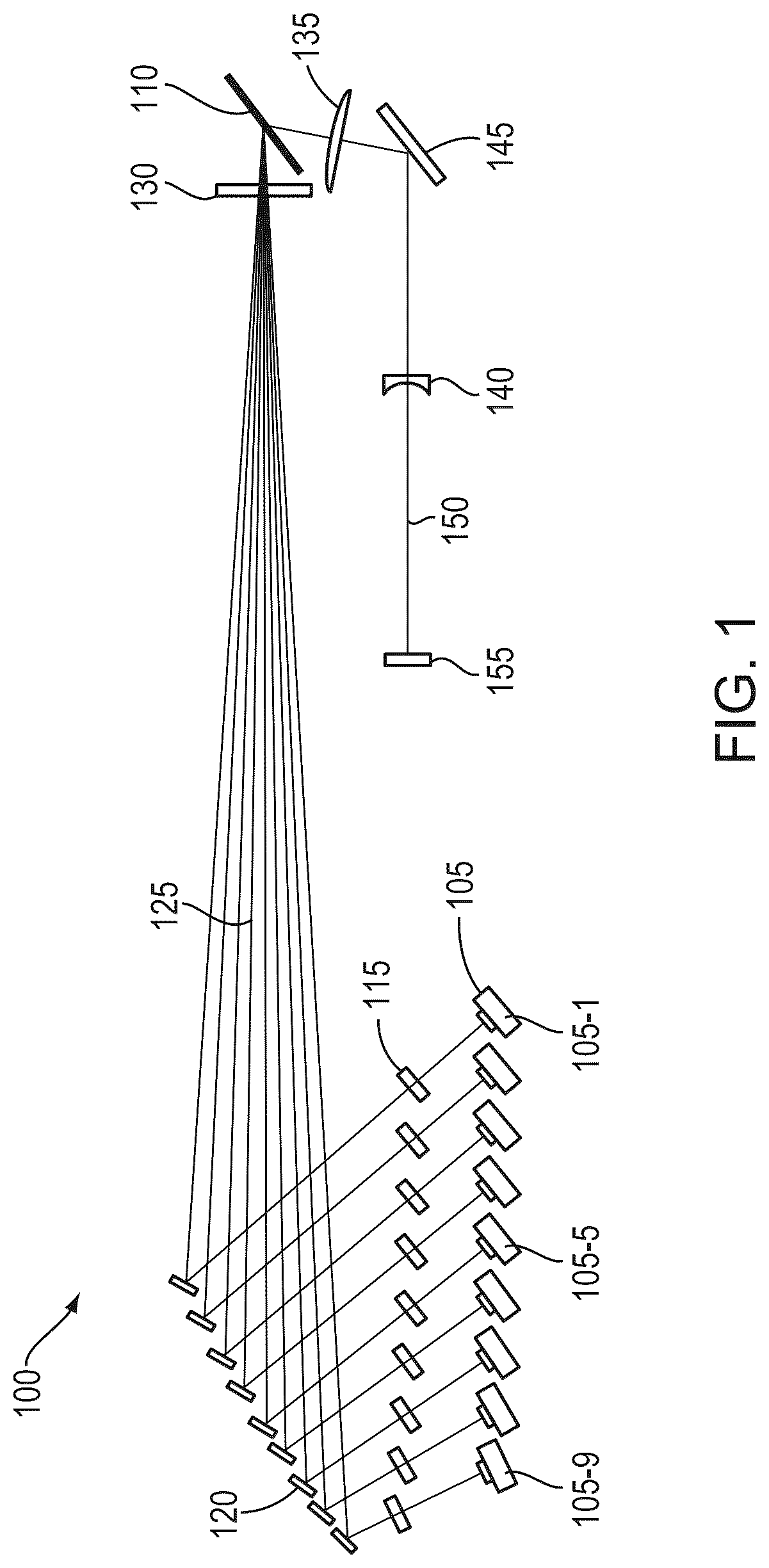 Patent US12107386 Figure 1 – Assembly techniques and cooling manifold configuration for high-power laser systems