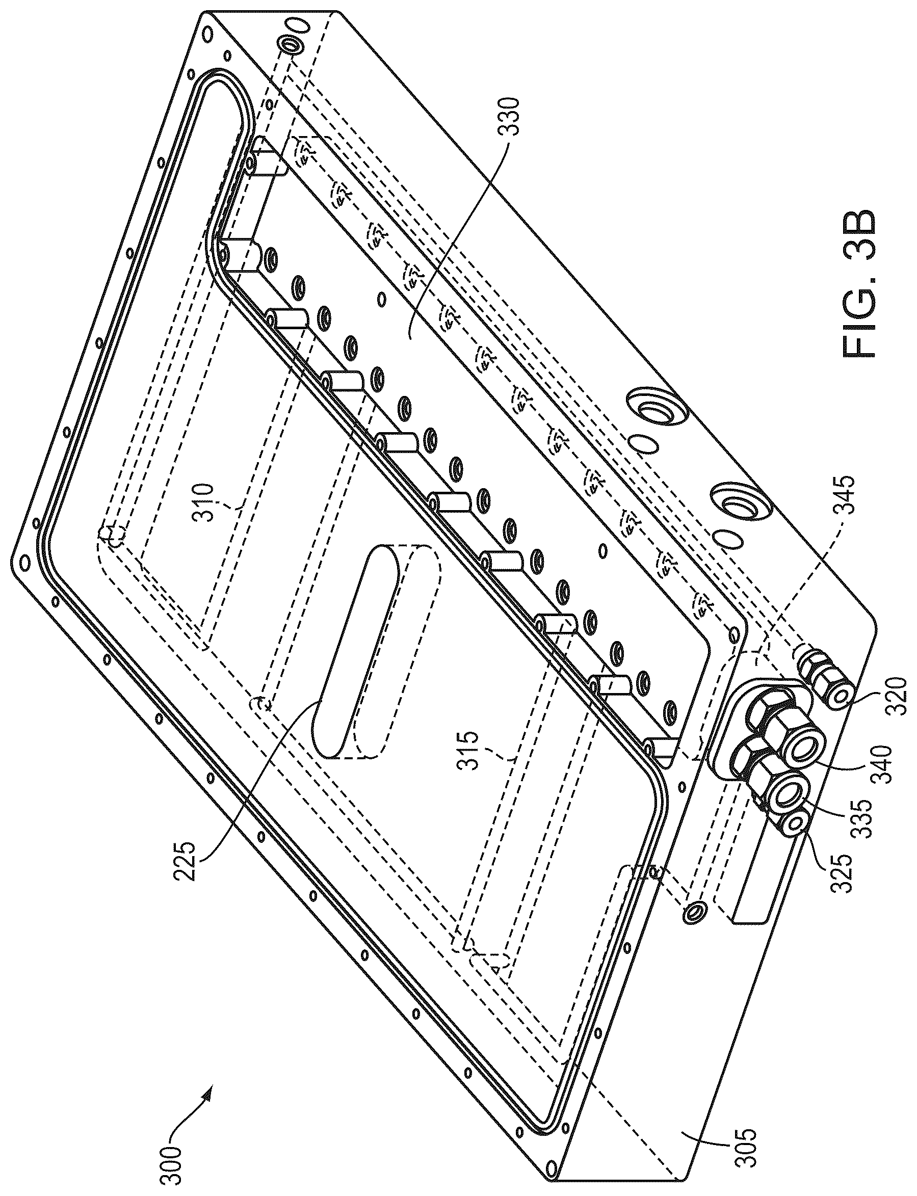 Patent US12107386 Figure 5 – Assembly techniques and cooling manifold configuration for high-power laser systems