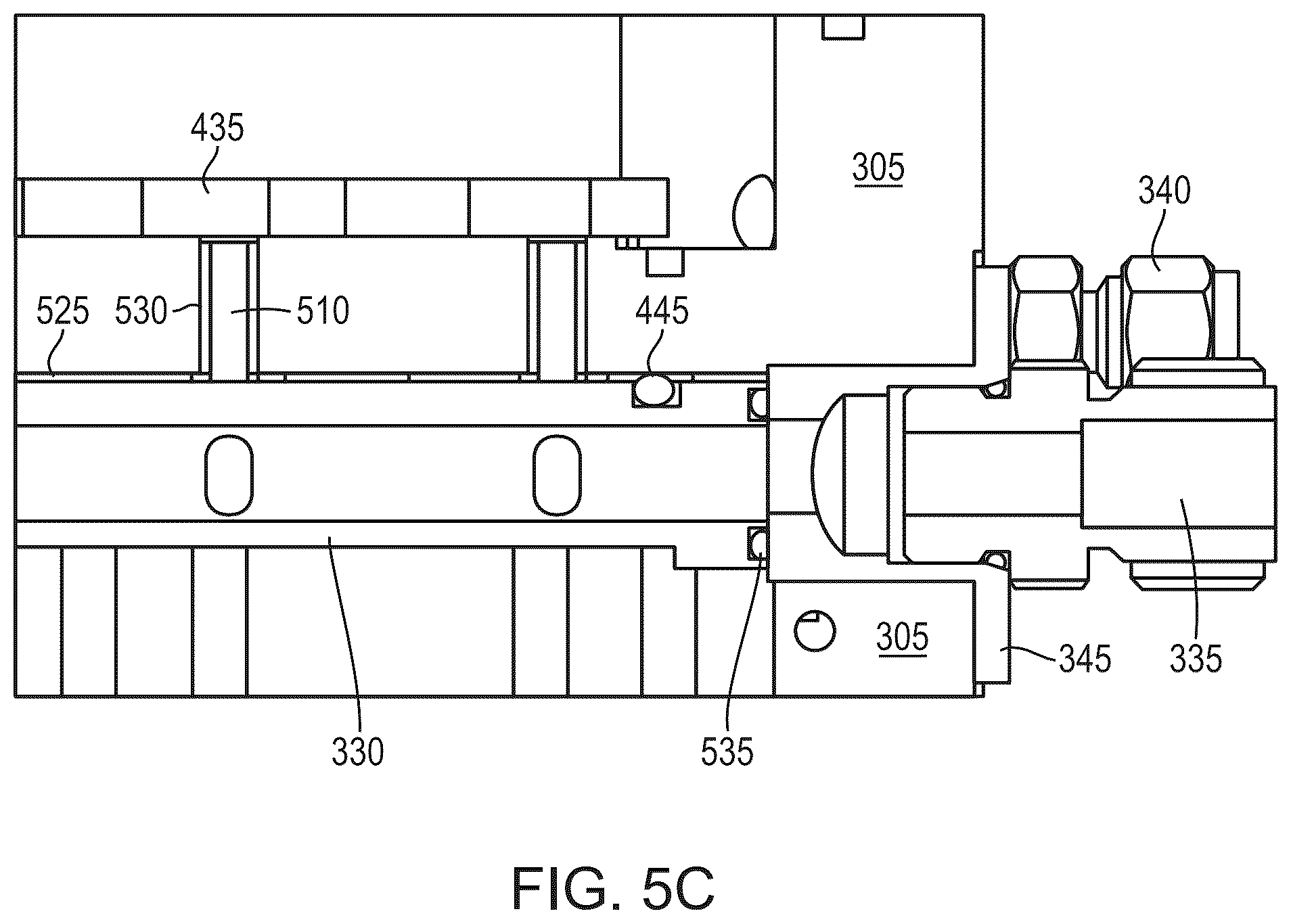 Patent US12107386 Figure 8 – Assembly techniques and cooling manifold configuration for high-power laser systems