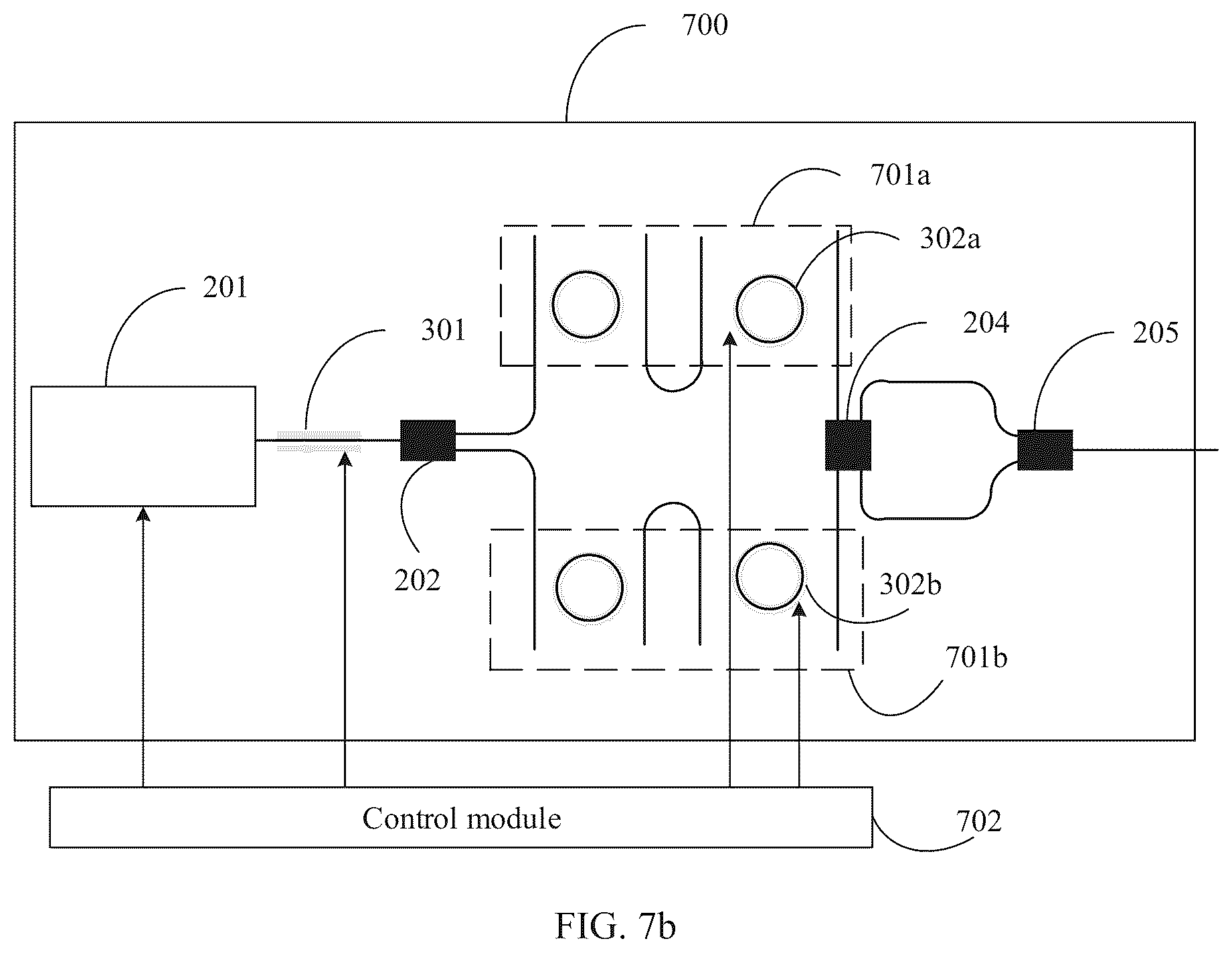Patent US12107392 Figure 7 – Wavelength tunable laser