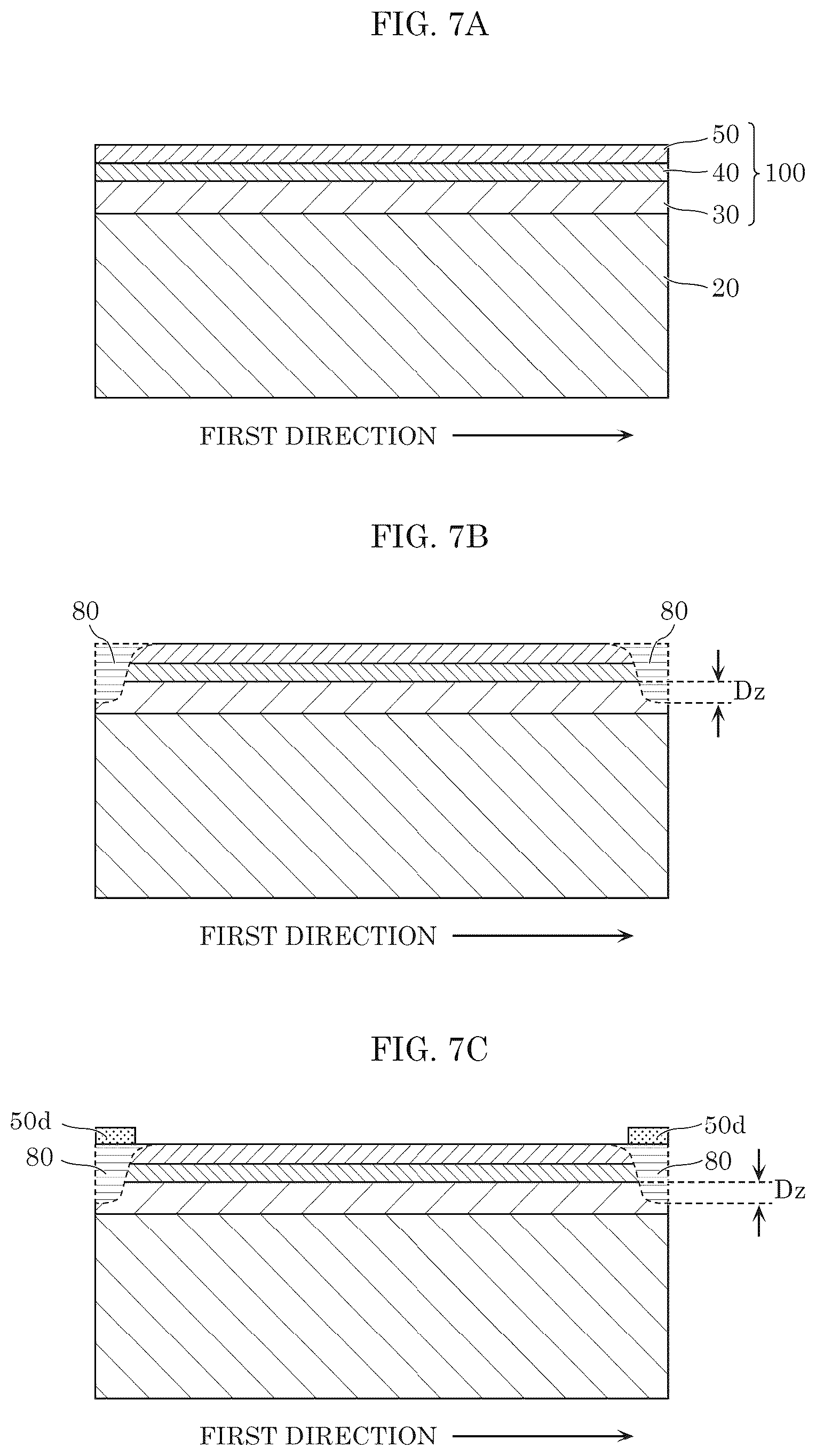 Patent US12107393 Figure 7 – Semiconductor laser element, testing method, and testing device