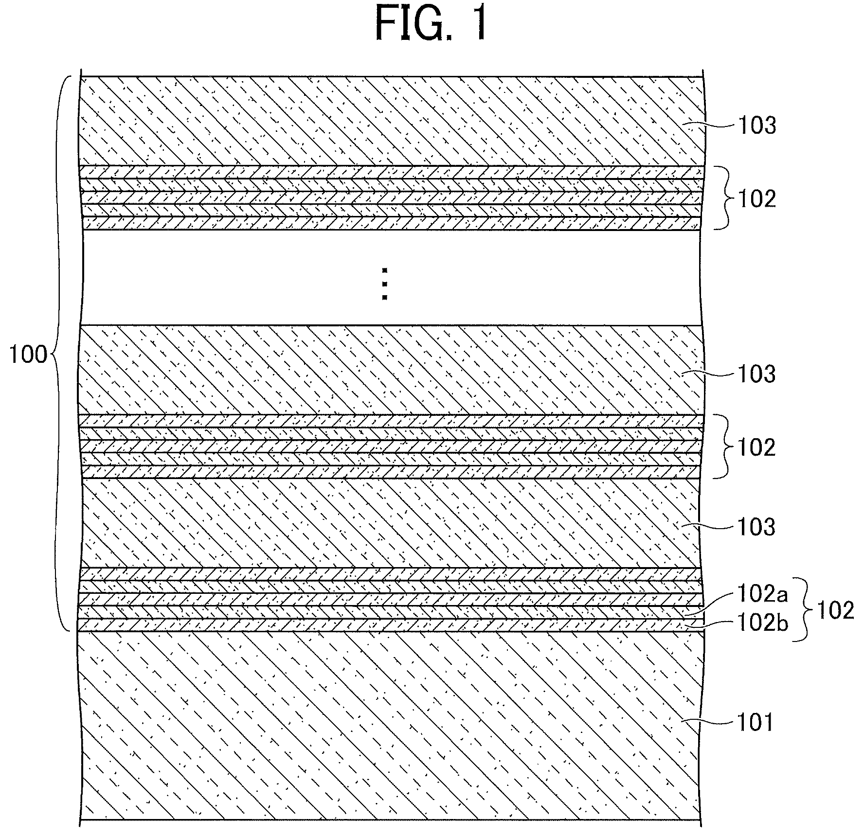 Patent US12107394 Figure 1 – Reflector, surface-emitting laser, light source, projection device, display device, light-emitting device