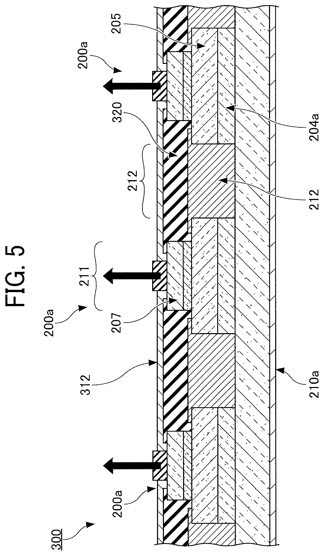Patent US12107394 Figure 5 – Reflector, surface-emitting laser, light source, projection device, display device, light-emitting device