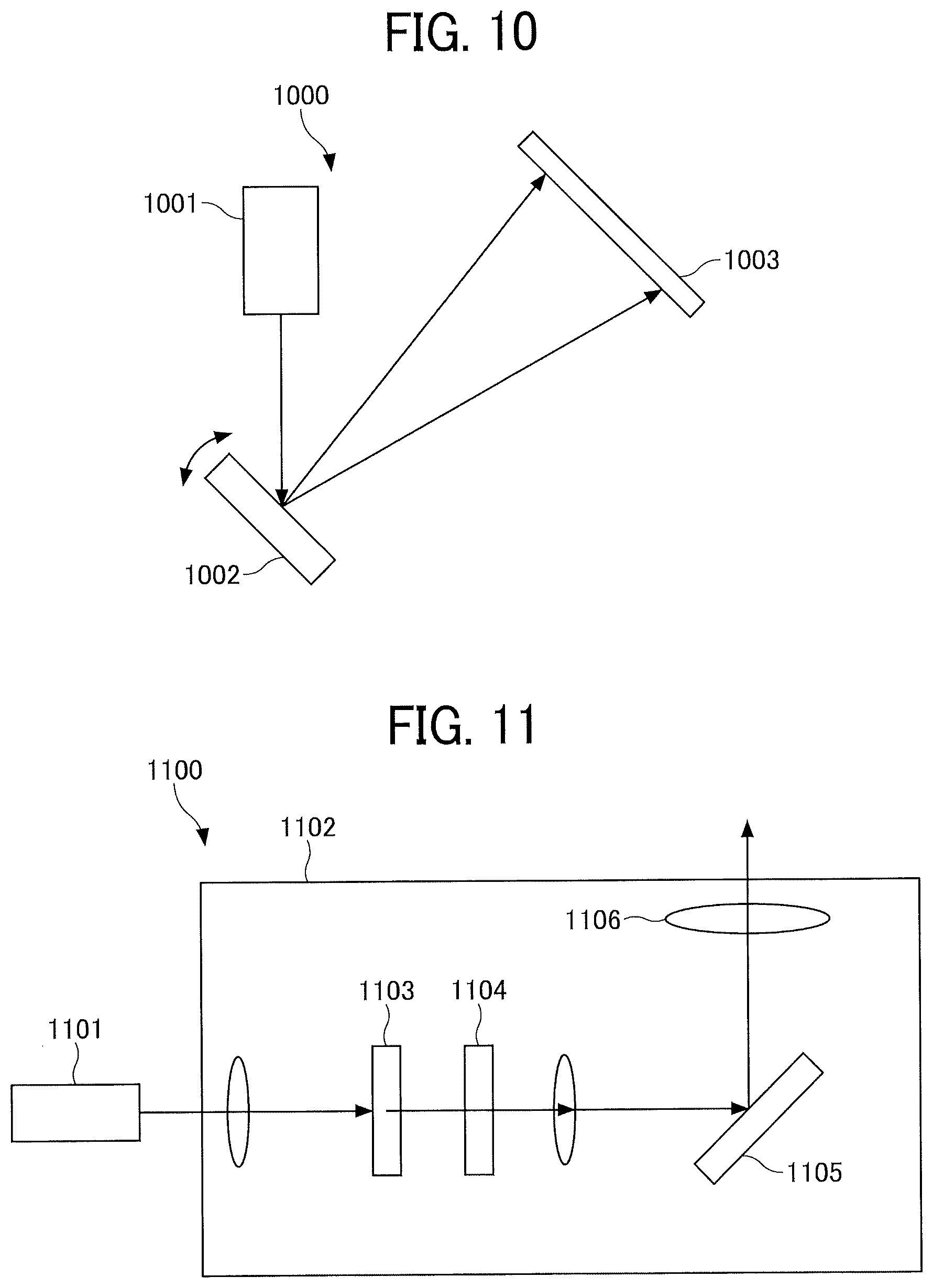 Patent US12107394 Figure 10 – Reflector, surface-emitting laser, light source, projection device, display device, light-emitting device