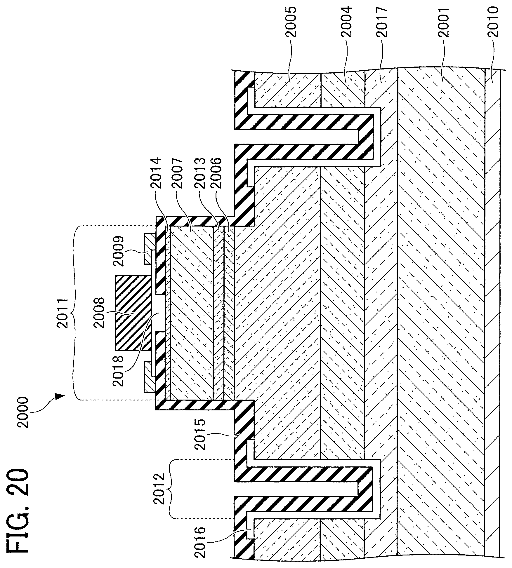 Patent US12107394 Figure 16 – Reflector, surface-emitting laser, light source, projection device, display device, light-emitting device