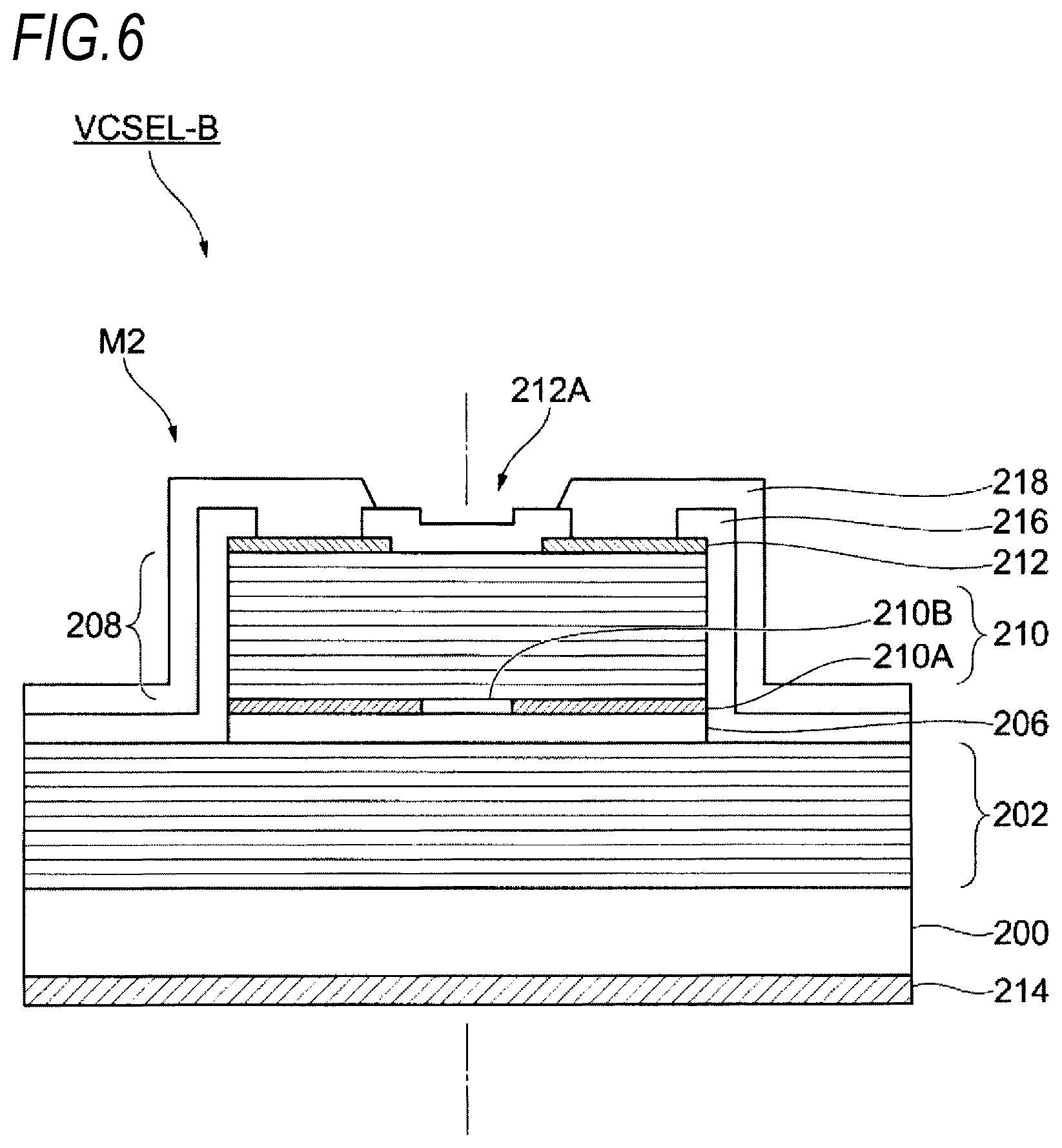 Patent US12107396 Figure 6 – Light-emitting device, optical device, and information processing device