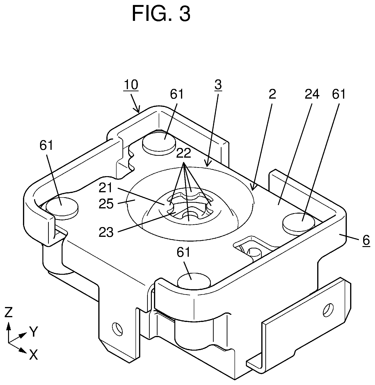 Patent US12107397 Figure 3 – Electric discharge device and electrode device